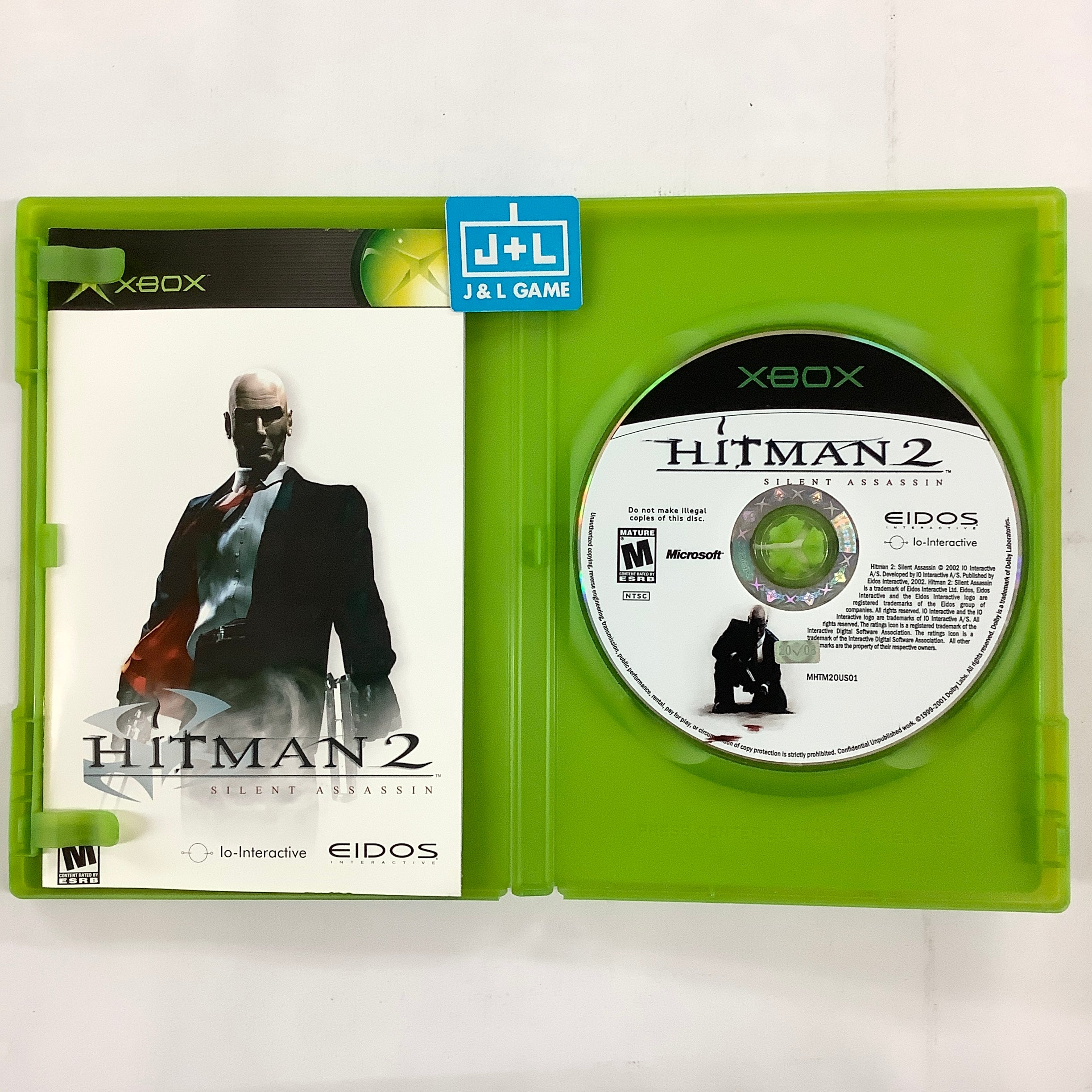 Hitman 2: Silent Assassin - (XB) Xbox [Pre-Owned] | J&L Game