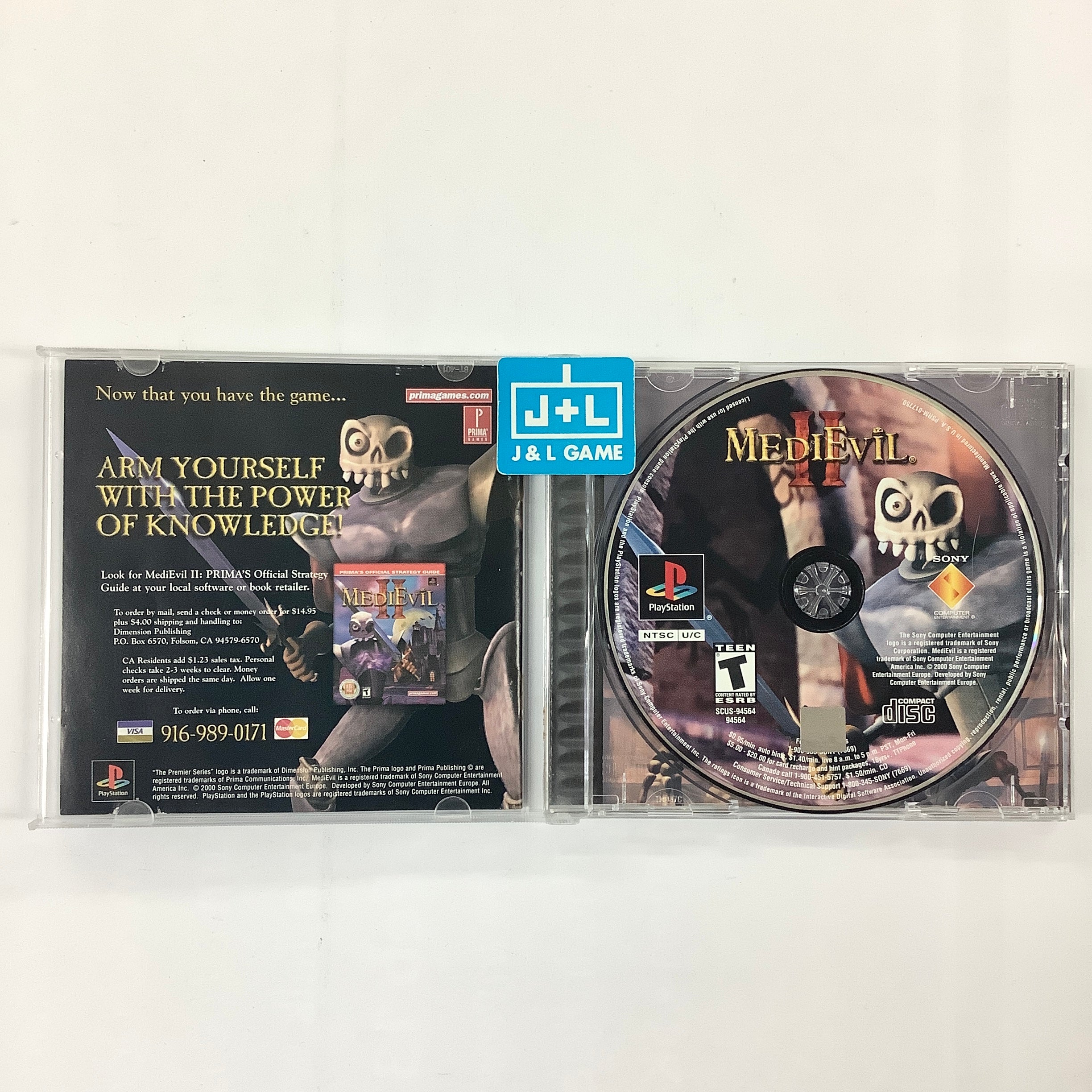 MediEvil II - (PS1) PlayStation 1 [Pre-Owned] Video Games SCEA   