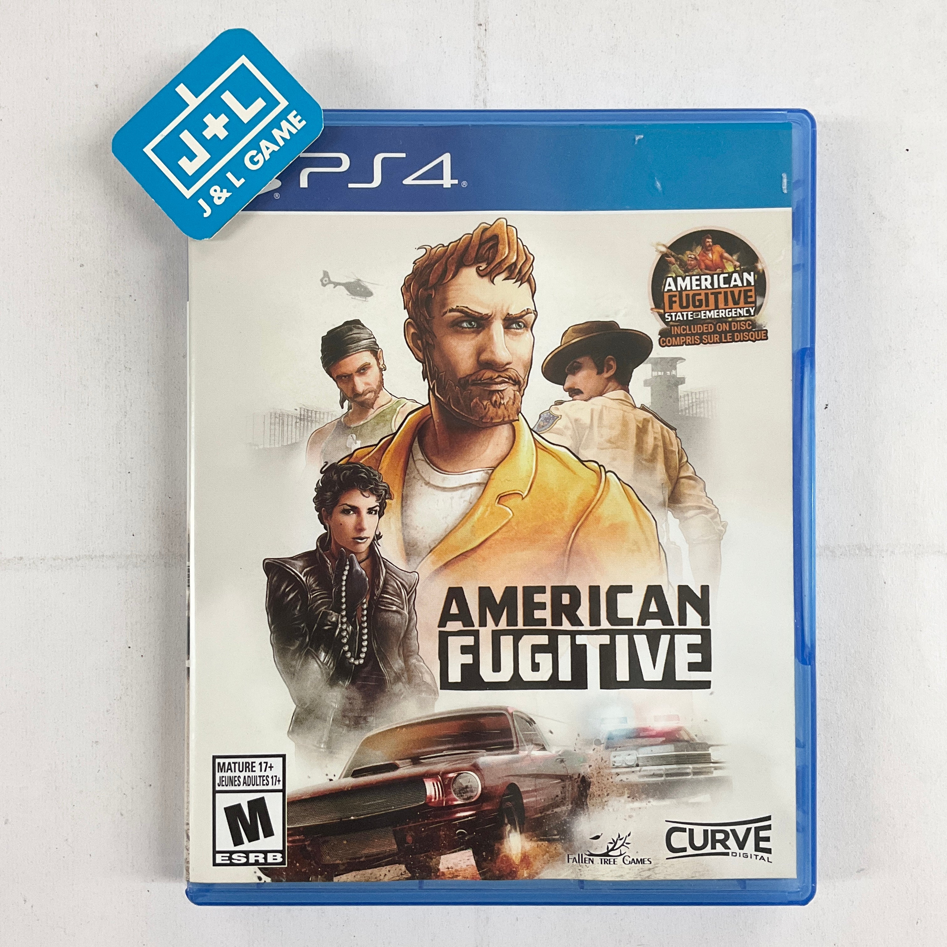 American Fugitive - (PS4) PlayStation 4 [Pre-Owned] Video Games Curve Digital   