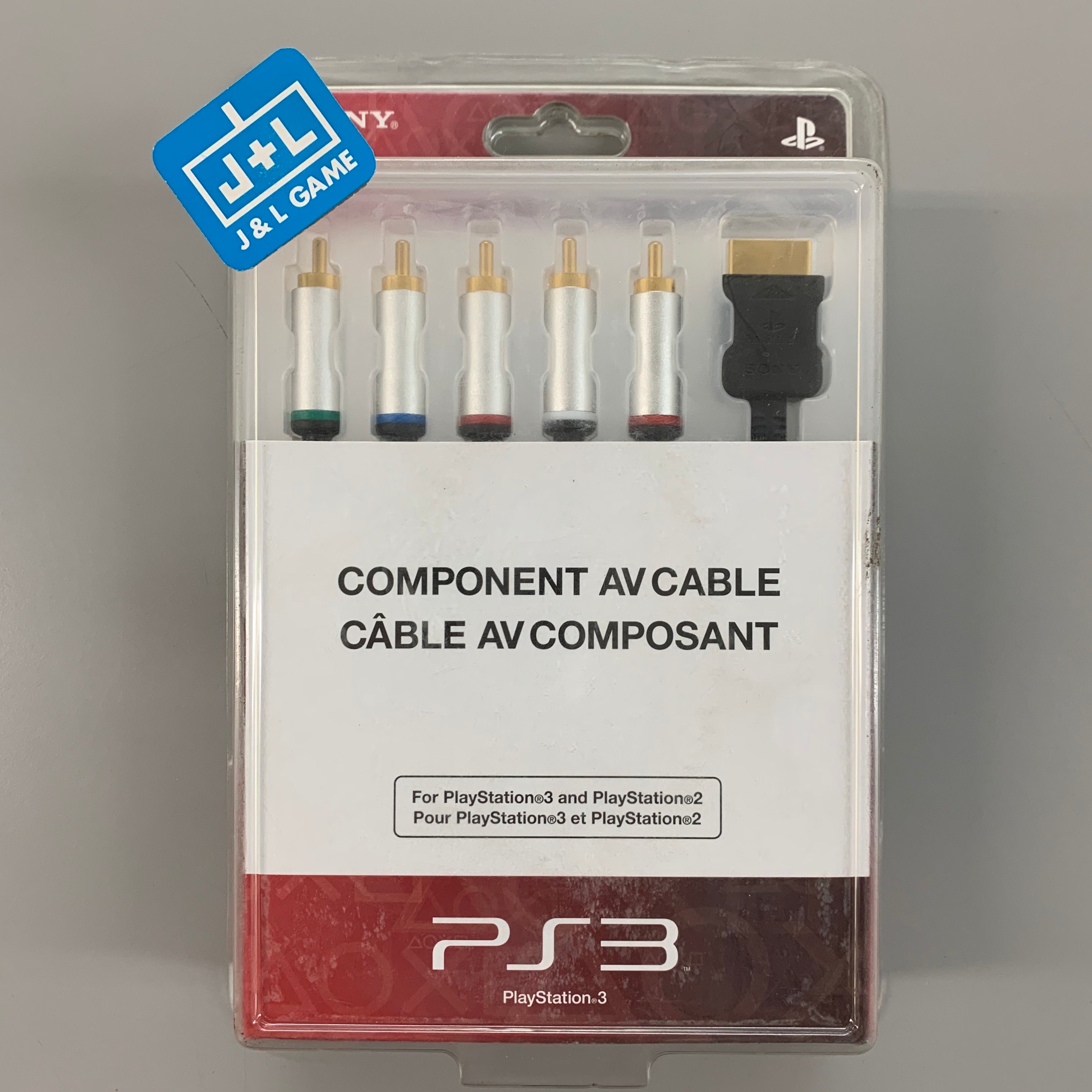 Sony A/V Component Cable - (PS3) PlayStation 3 & (PS2) PlayStation 2 Accessories Sony   