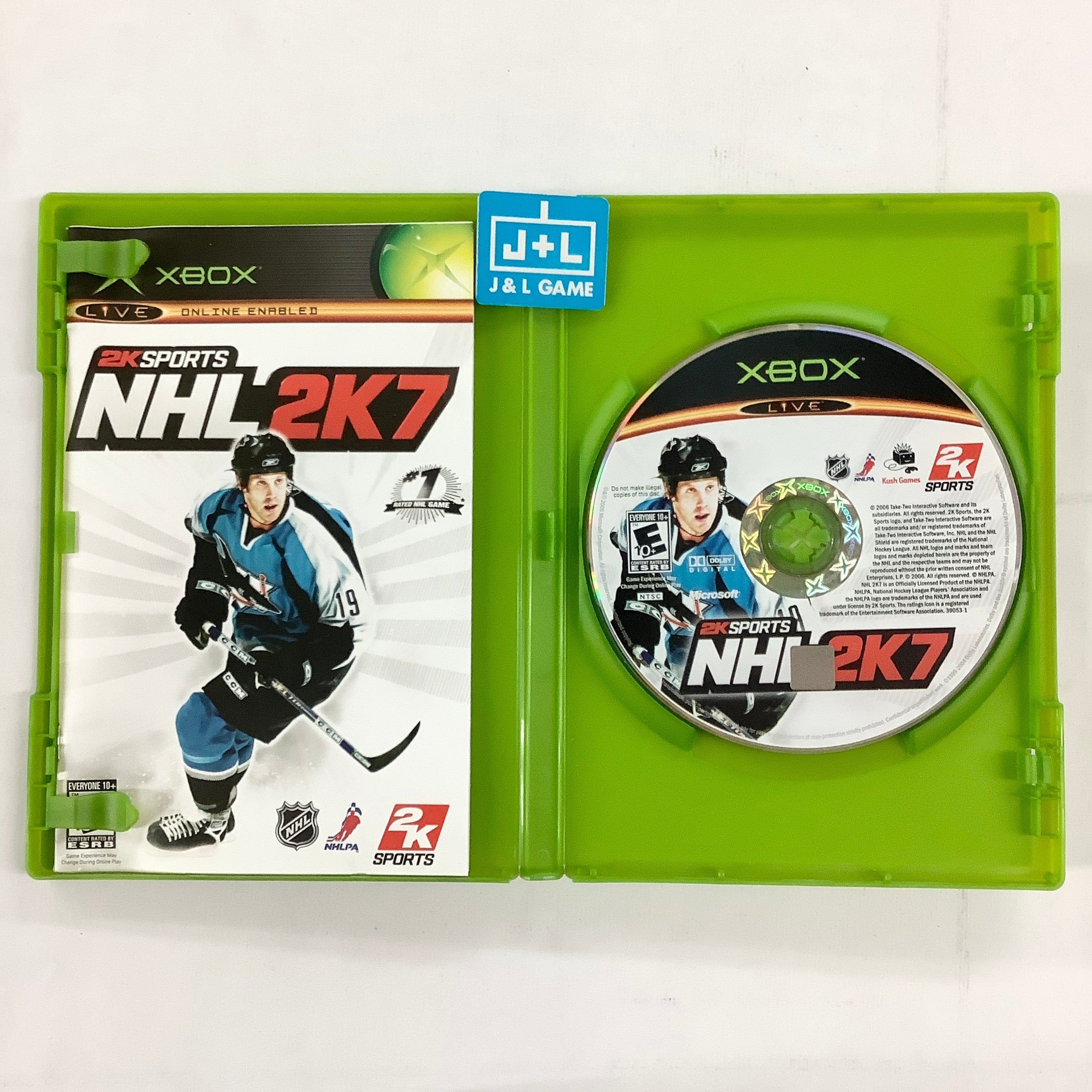 NHL 2K7 - (XB) Xbox [Pre-Owned] Video Games 2K Sports   