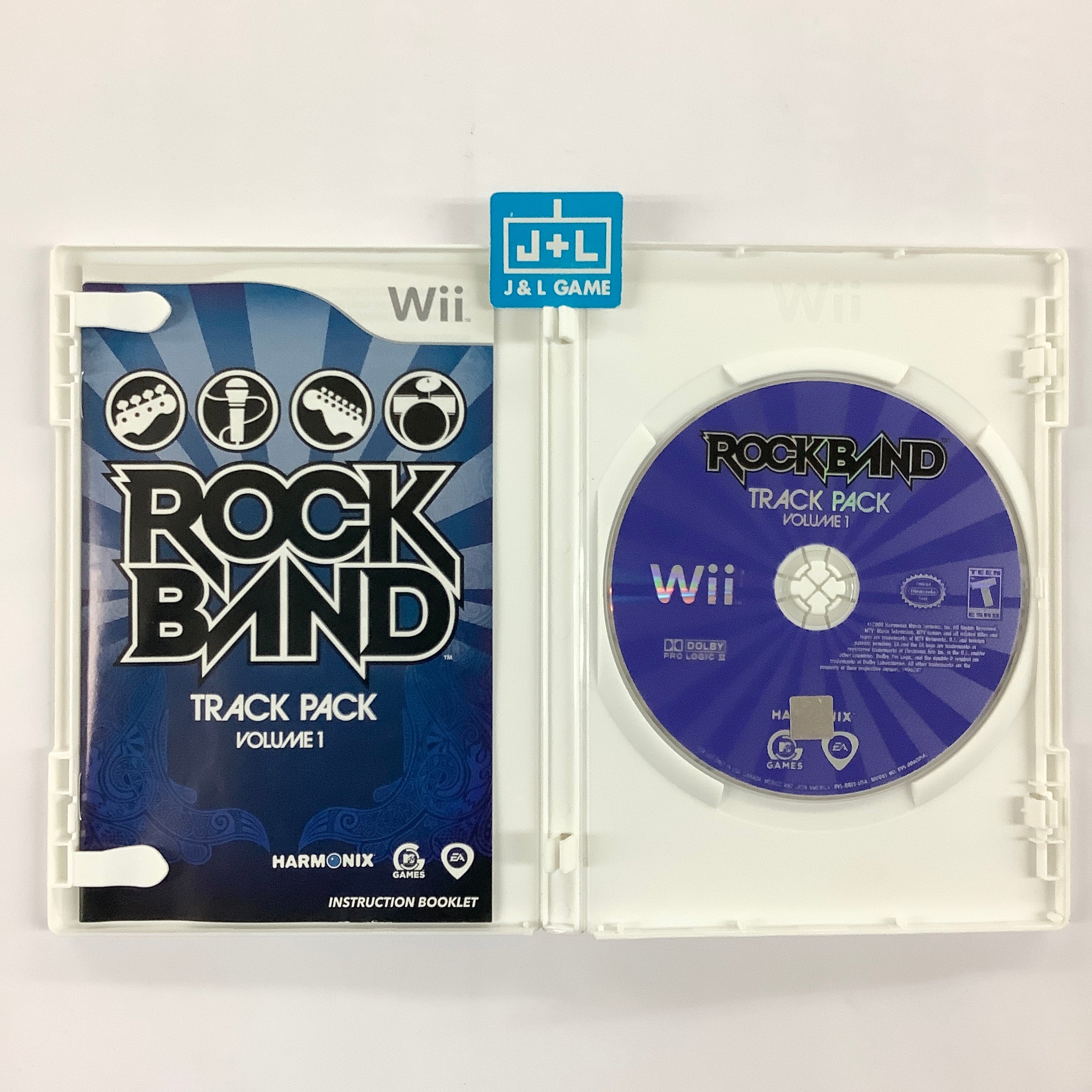Rock Band Track Pack: Volume 1 - Nintendo Wii [Pre-Owned] Video Games MTV Games   
