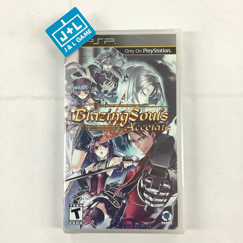 Blazing Souls: Accelate - Sony PSP Video Games Aksys   