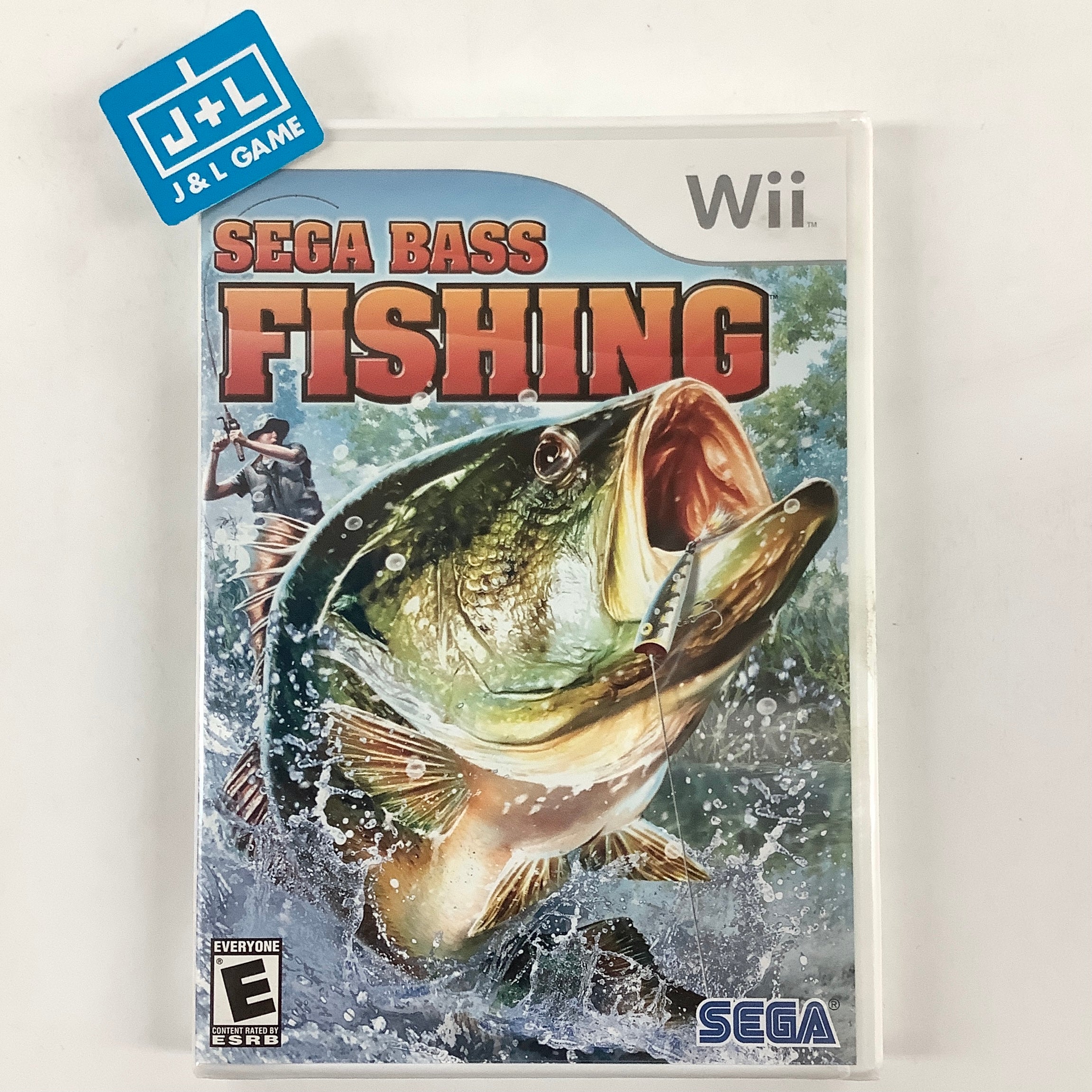 Sega Bass Fishing - Nintendo Wii Video Games Sega   