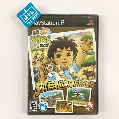Go, Diego, Go! Safari Rescue - (PS2) PlayStation 2 Video Games 2K Play   