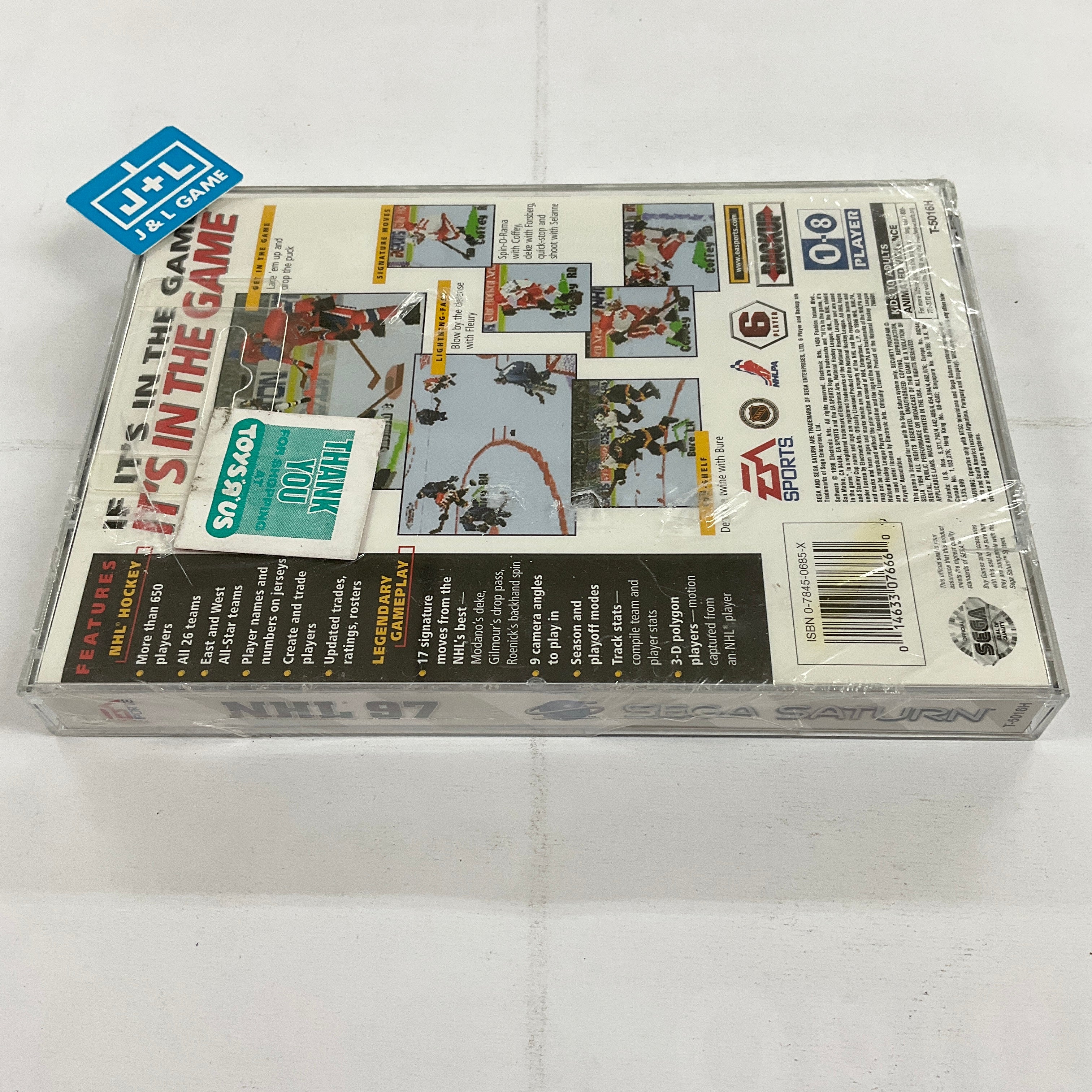 NHL 97 - (SS) SEGA Saturn Video Games Electronic Arts   