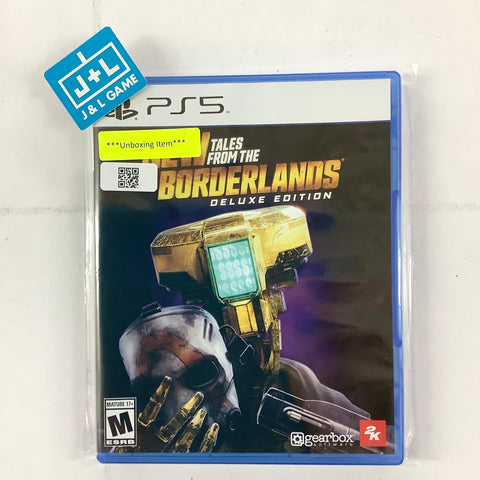 New Tales from the Borderlands Deluxe Edition - (PS5) PlayStation 5 [UNBOXING] Video Games 2K   