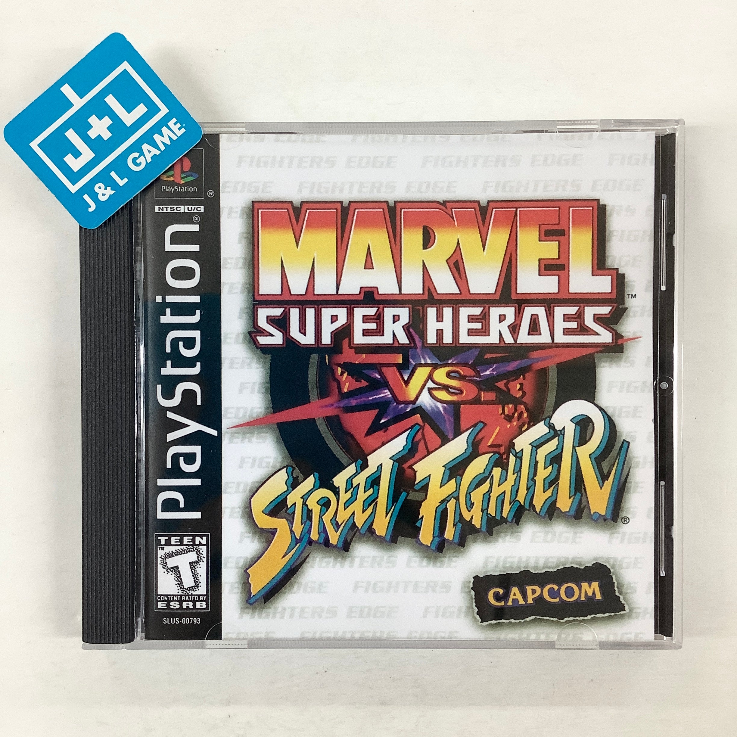 Marvel Super Heroes vs. Street Fighter - (PS1) PlayStation 1 [Pre-Owned] Video Games Capcom   