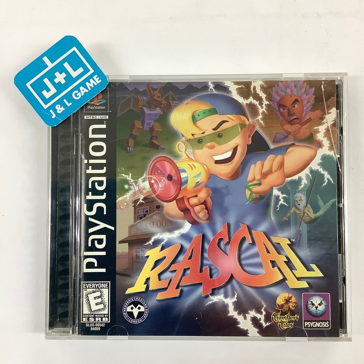 Jeu Rascal Pour PlayStation 1 – Version PAL, Testé Et Prêt à Jouer !