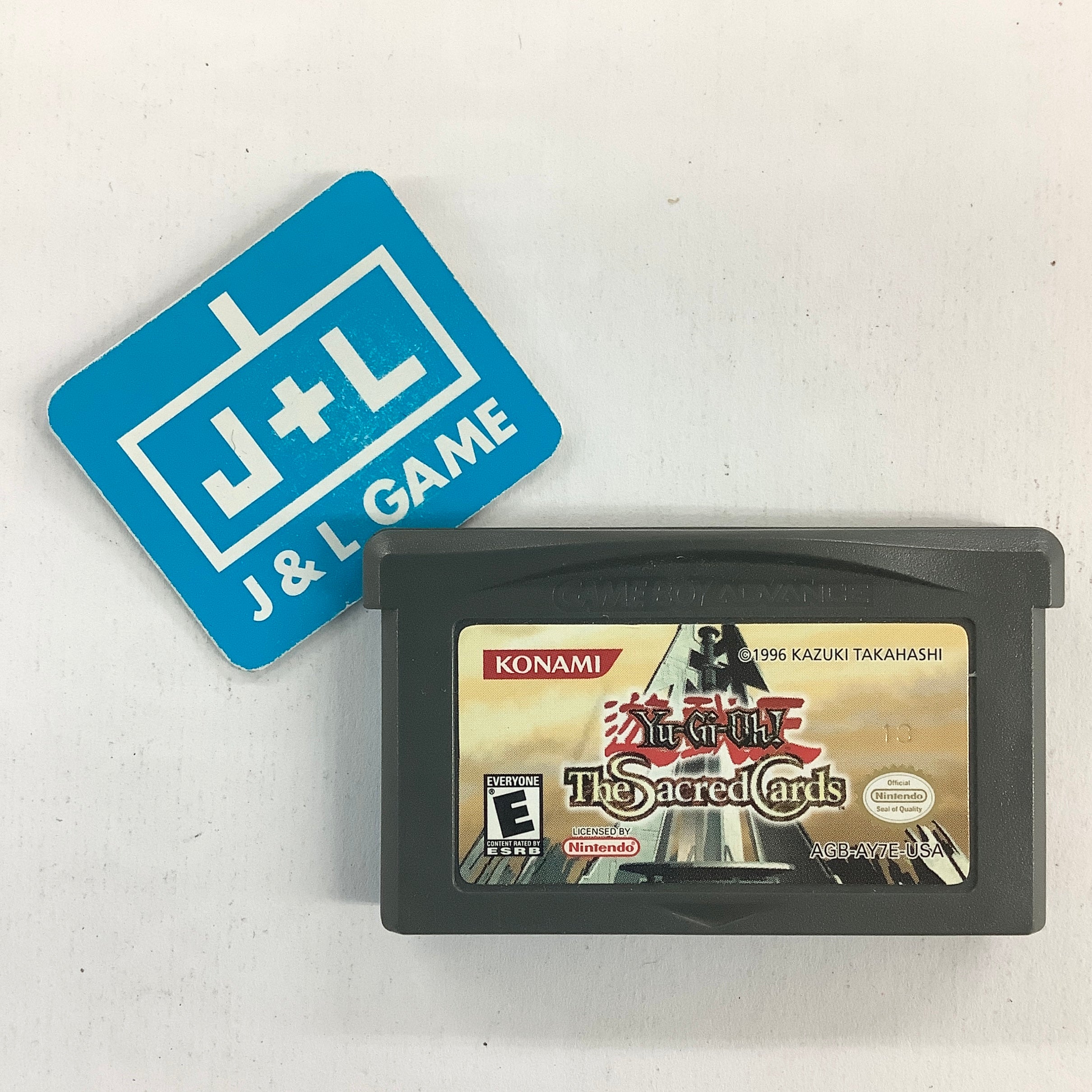 Yu-Gi-Oh! The Sacred Cards - (GBA) Game Boy Advance [Pre-Owned] Video Games Konami   