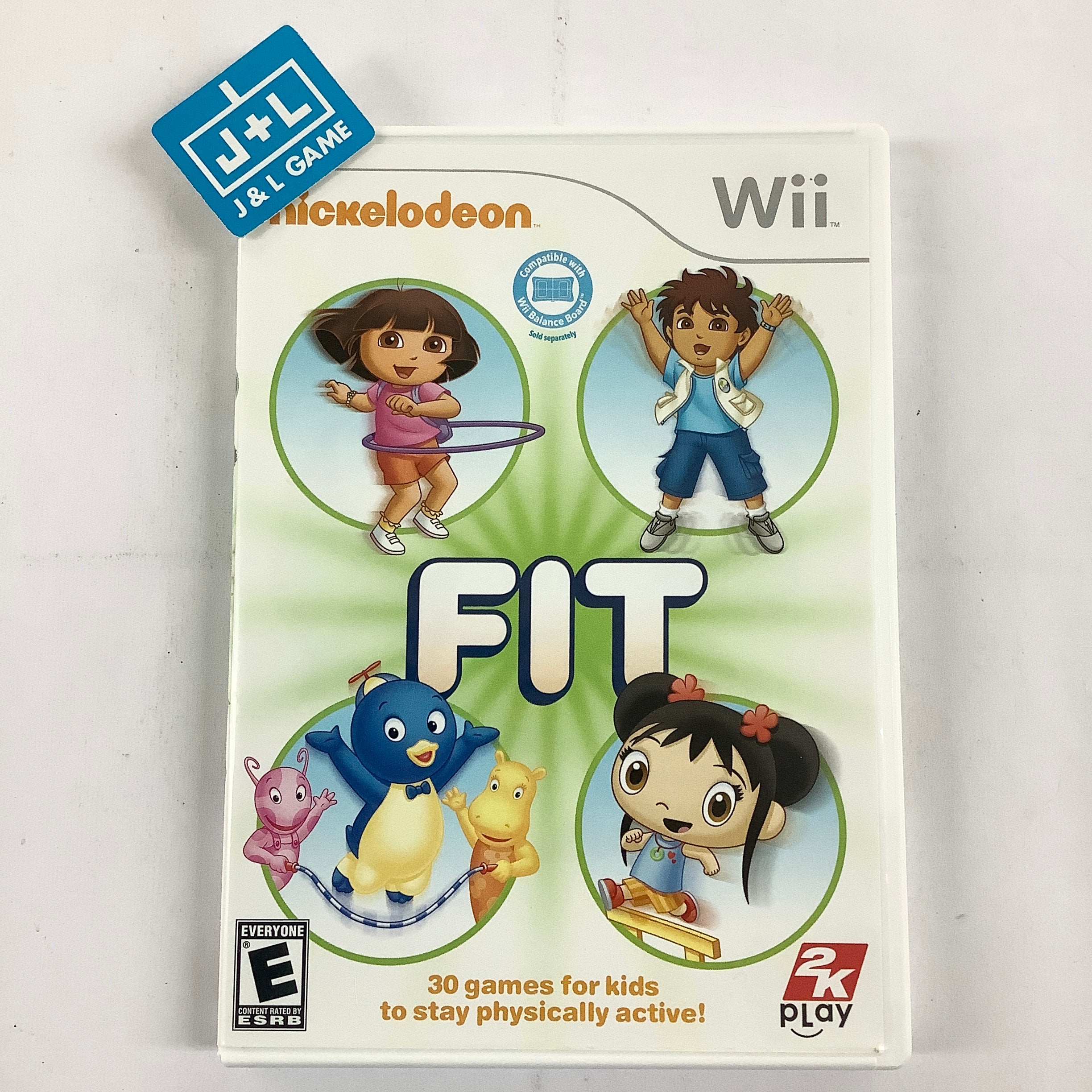 Nickelodeon Fit - Nintendo Wii [Pre-Owned] Video Games 2K Games   