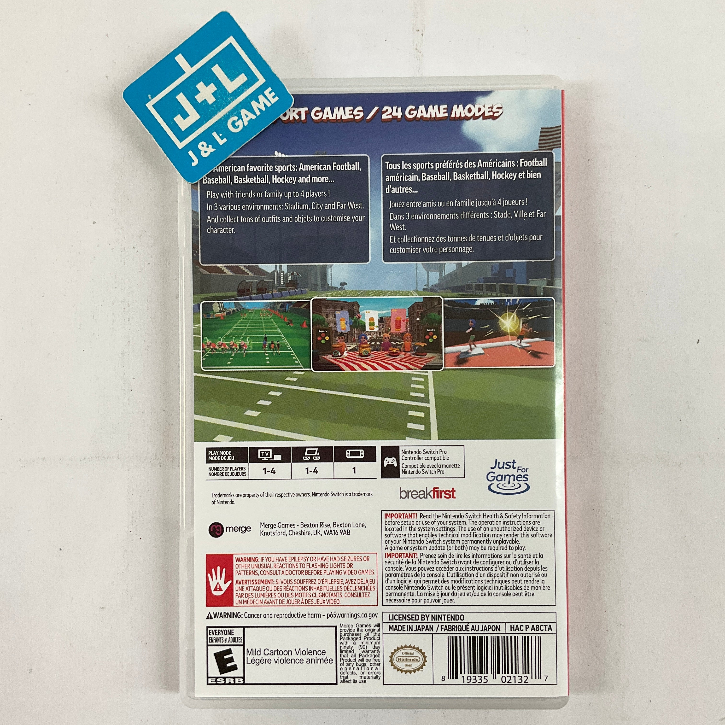 Instant Sports All-Stars - (NSW) Nintendo Switch [UNBOXING] Video Games Merge Games   