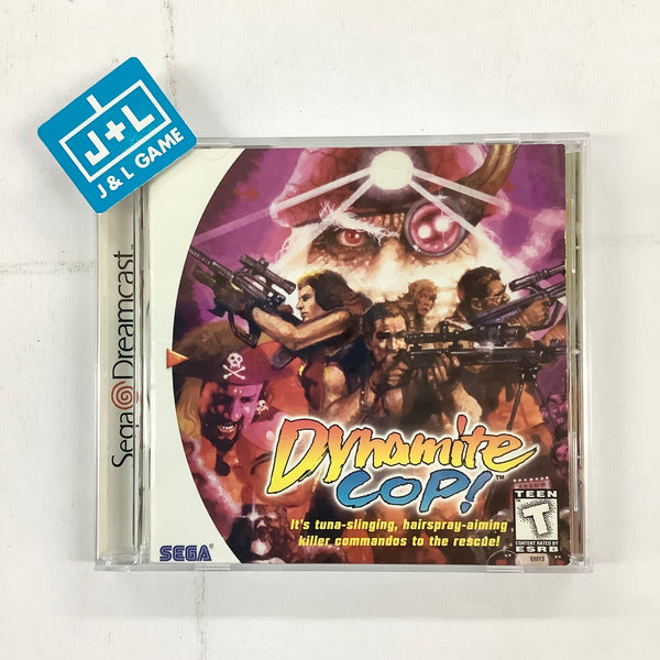 Dynamite Cop SEGA Dreamcast - CIB PAL EURO - Sans Notice Dynamite Cop SEGA Dreamcast - CIB PAL EURO - Sans Notice