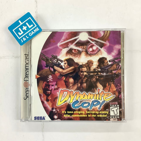 Dynamite Cop! - (DC) SEGA Dreamcast  [Pre-Owned] Video Games Sega   