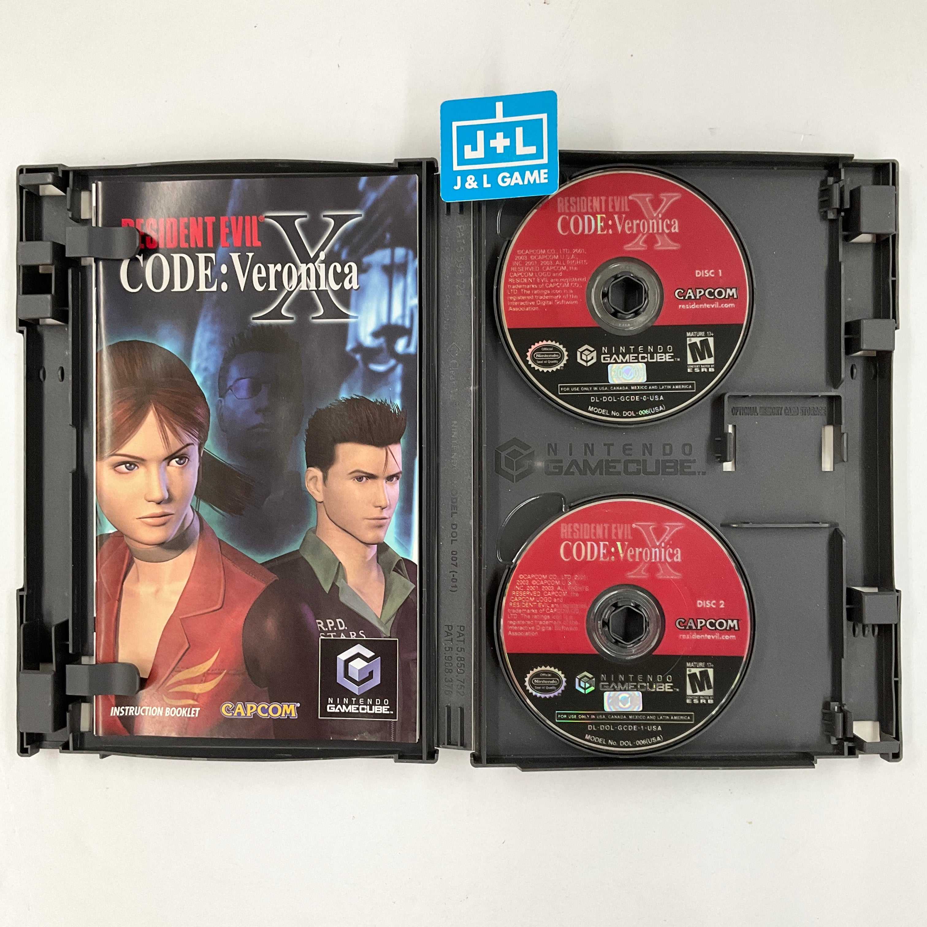 Resident Evil Code: Veronica X - (GC) GameCube [Pre-Owned] Video Games Capcom   