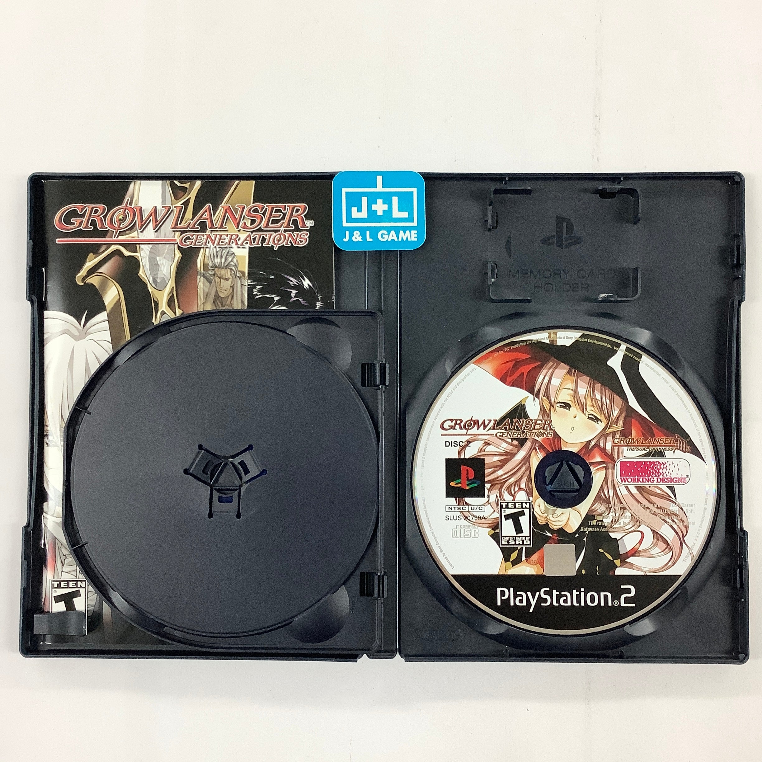 Growlanser Generations  - (PS2) PlayStation 2 [Pre-Owned] Video Games Working Designs   
