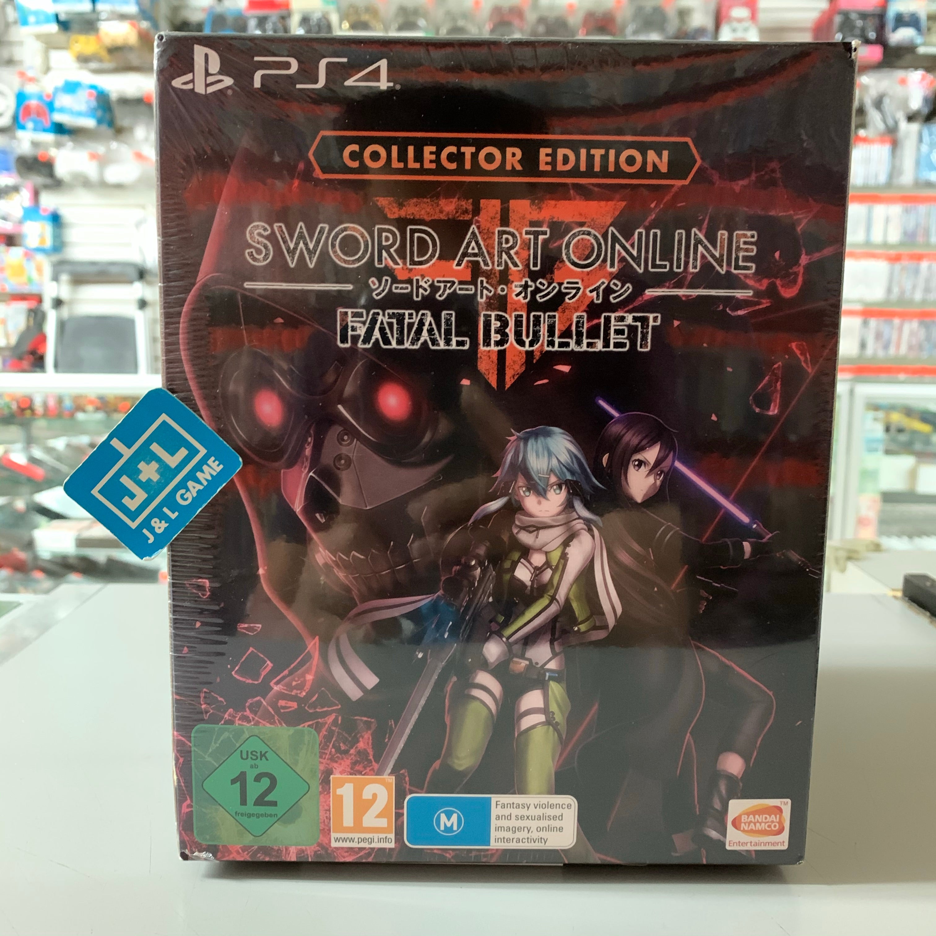 Sword Art Online: Fatal Bullet Collector's Edition Playstation 4 ( UK ) Video Games J&L Video Games New York City   