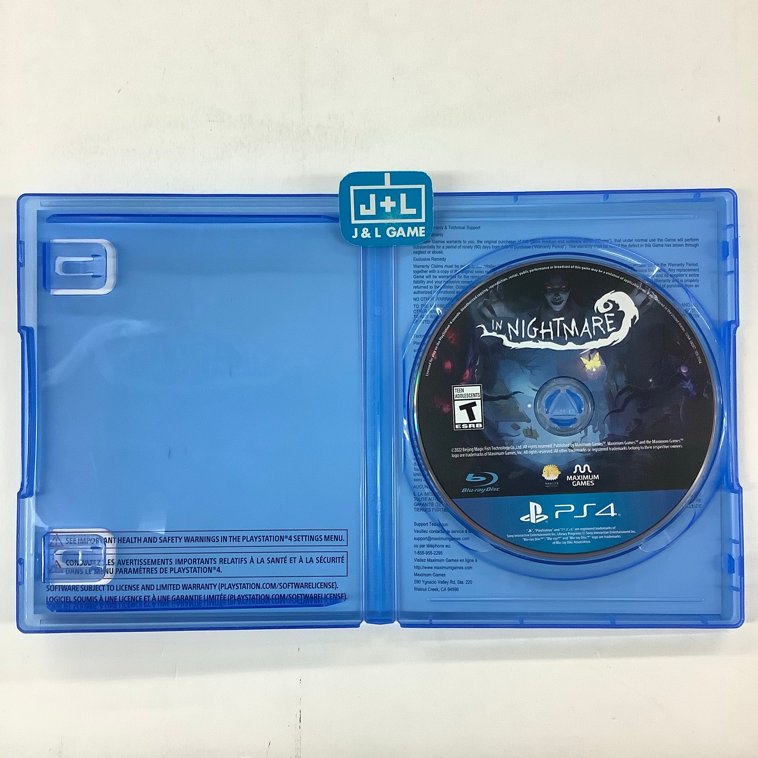 In Nightmare - (PS4) PlayStation 4 [UNBOXING] Video Games Maximum Games   