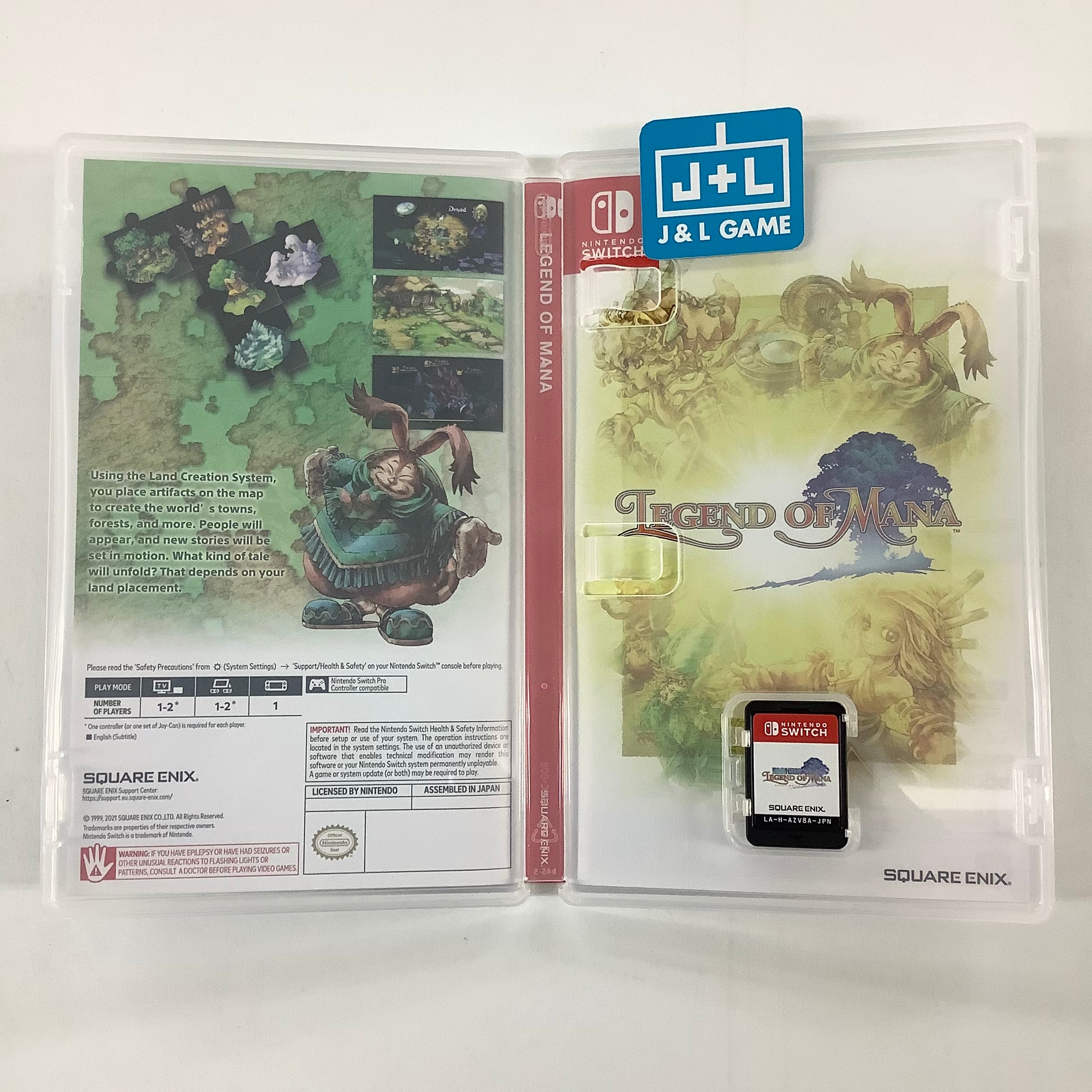 Legend of Mana - (NSW) Nintendo Switch [Pre-Owned] (Japanese Import) Video Games Square Enix   
