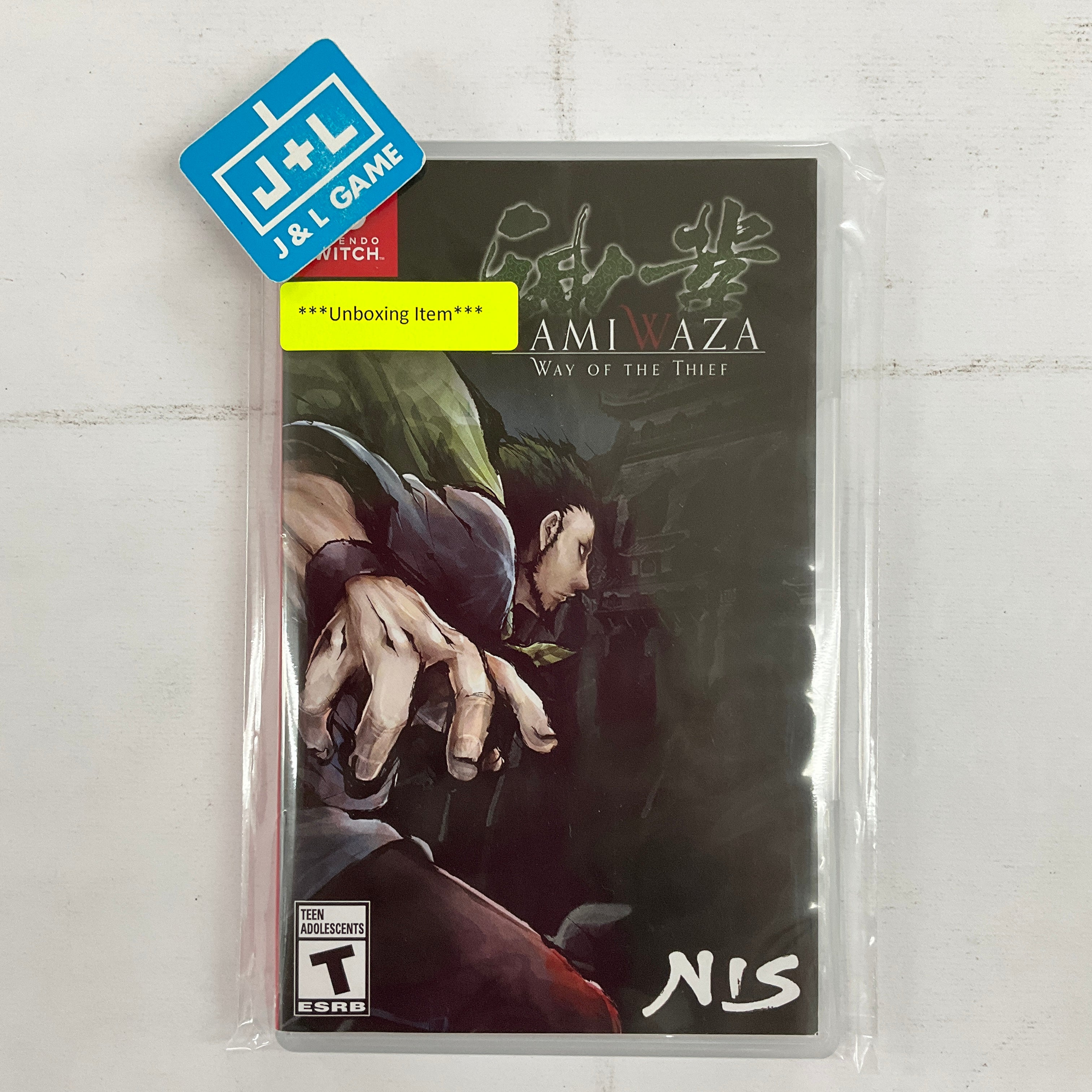 Kamiwaza: Way of the Thief - (NSW) Nintendo Switch [UNBOXING