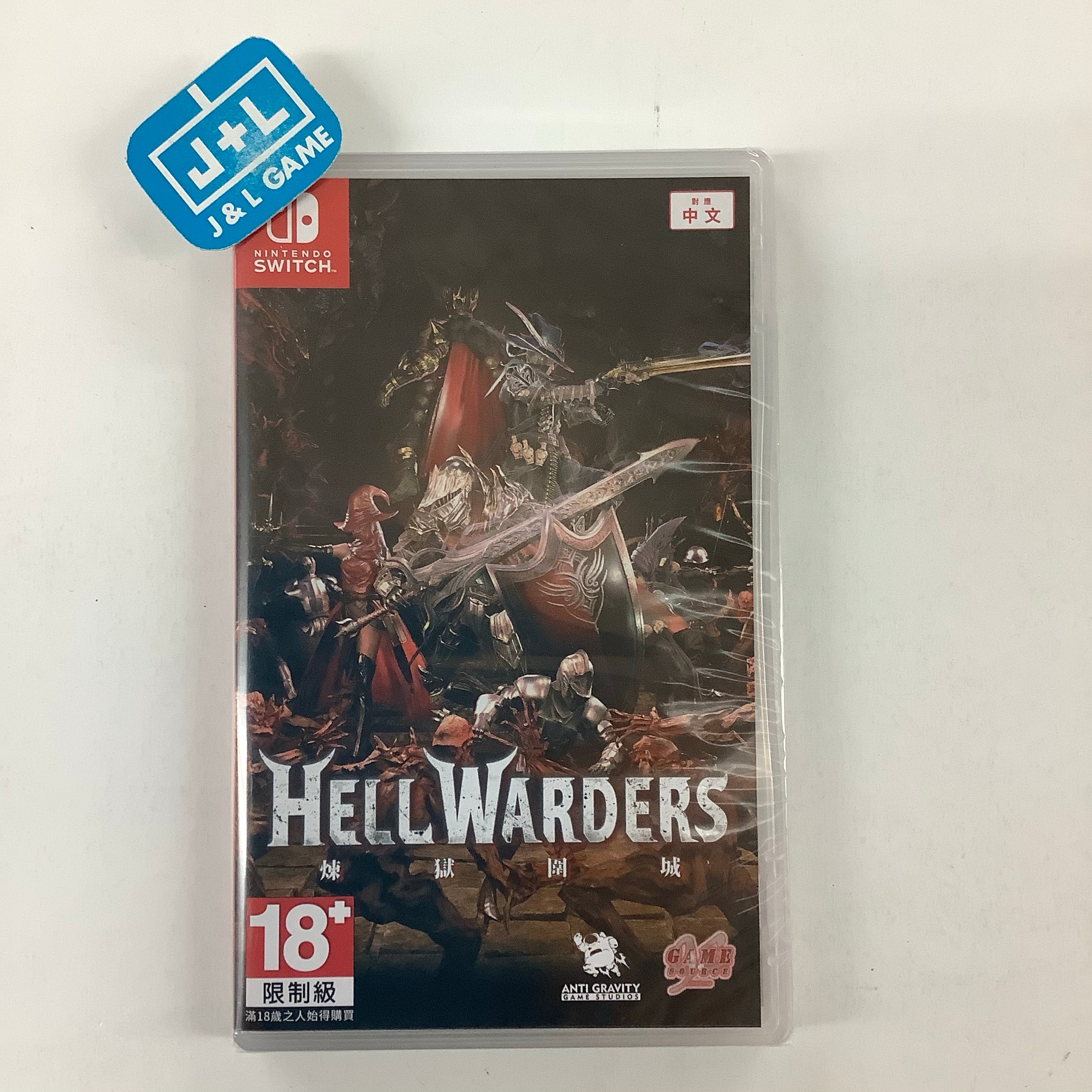 Hell Warders - (NSW) Nintendo Switch (Asia Import) Video Games Game Source Entertainment   