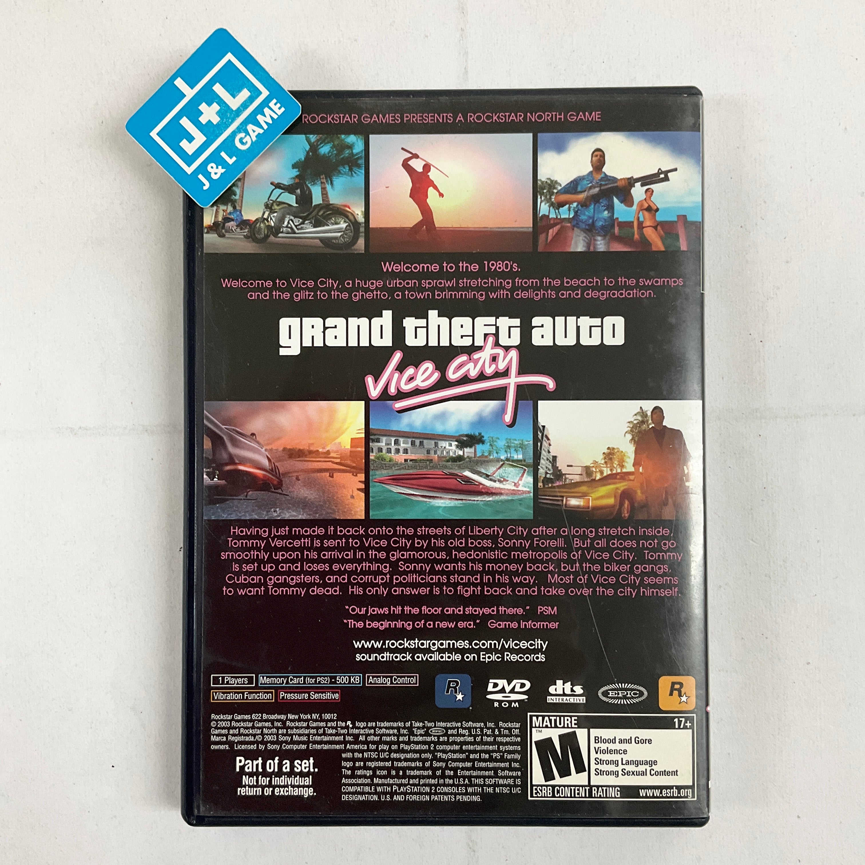 Grand Theft Auto: The Trilogy - (PS2) PlayStation 2 [Pre-Owned] Video Games Rockstar Games   