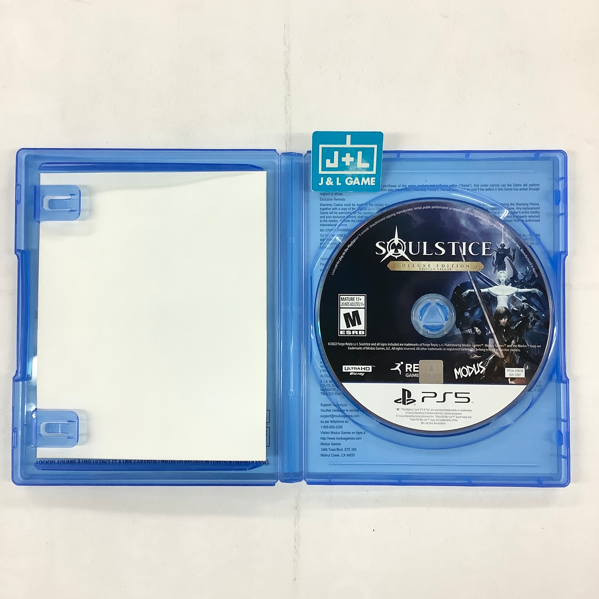 Soulstice: Deluxe Edition - (PS5) PlayStation 5 [Pre-Owned] Video Games Modus   