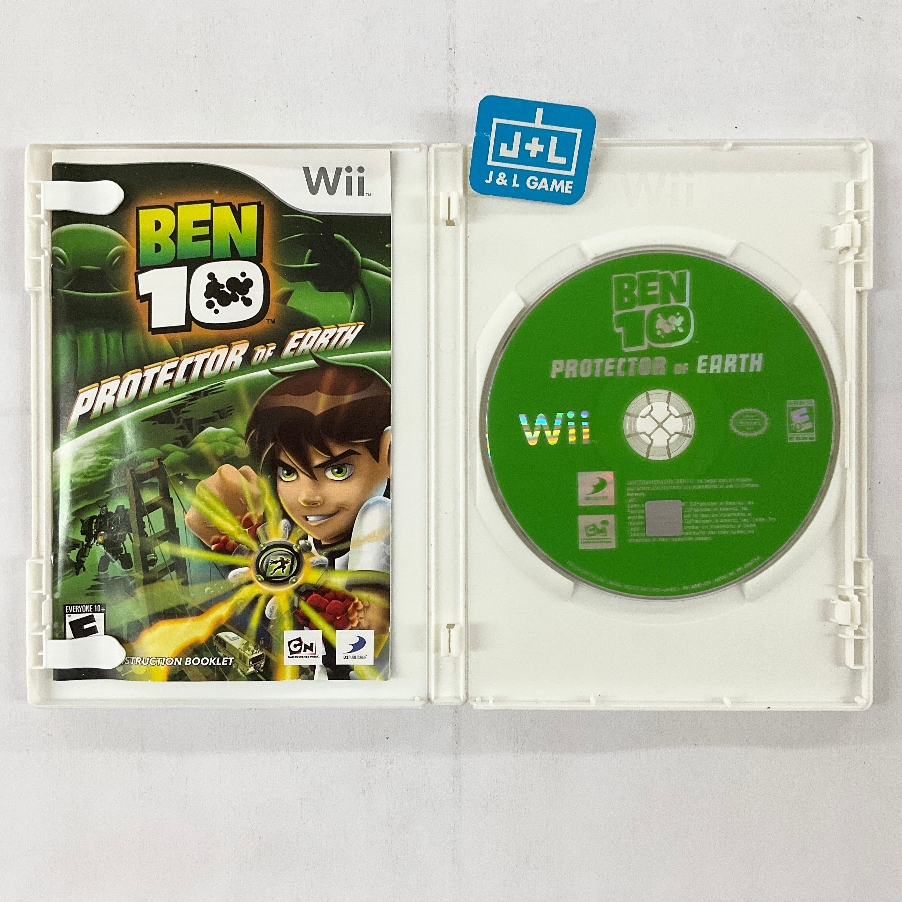 Ben 10: Protector of Earth - Nintendo Wii [Pre-Owned] Video Games D3Publisher   