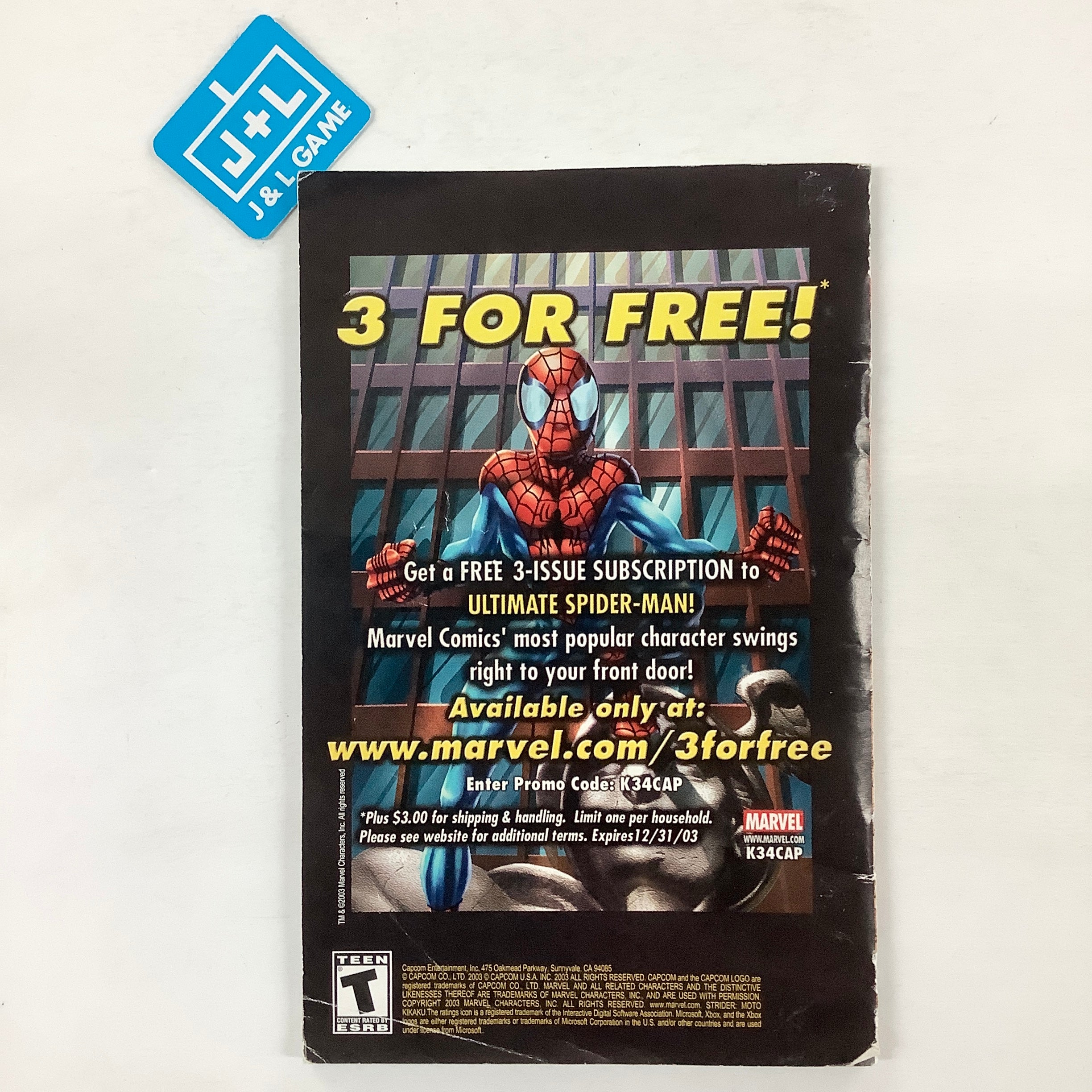 Marvel vs Capcom 2 - (XB) Xbox [Pre-Owned] Video Games Capcom   