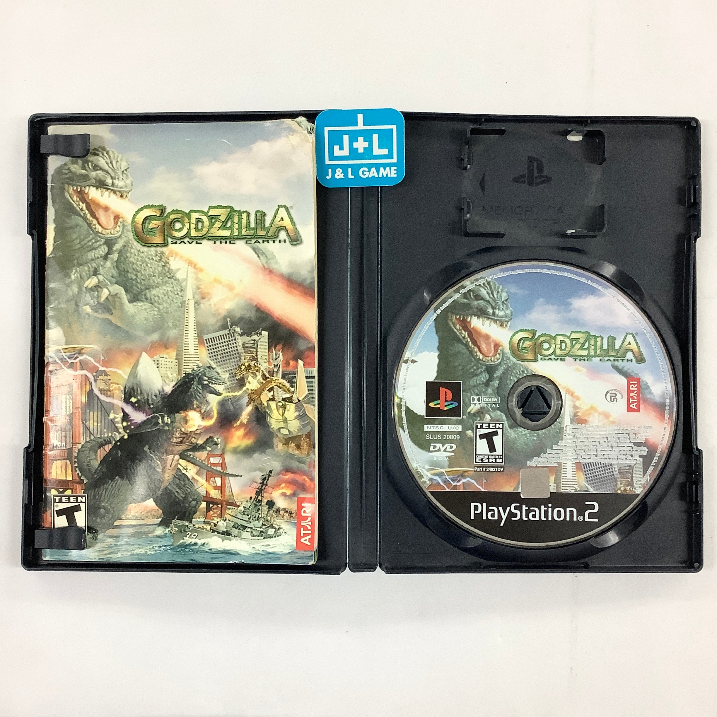 Godzilla: Save the Earth - (PS2) PlayStation 2 [Pre-Owned] Video Games Atari SA   
