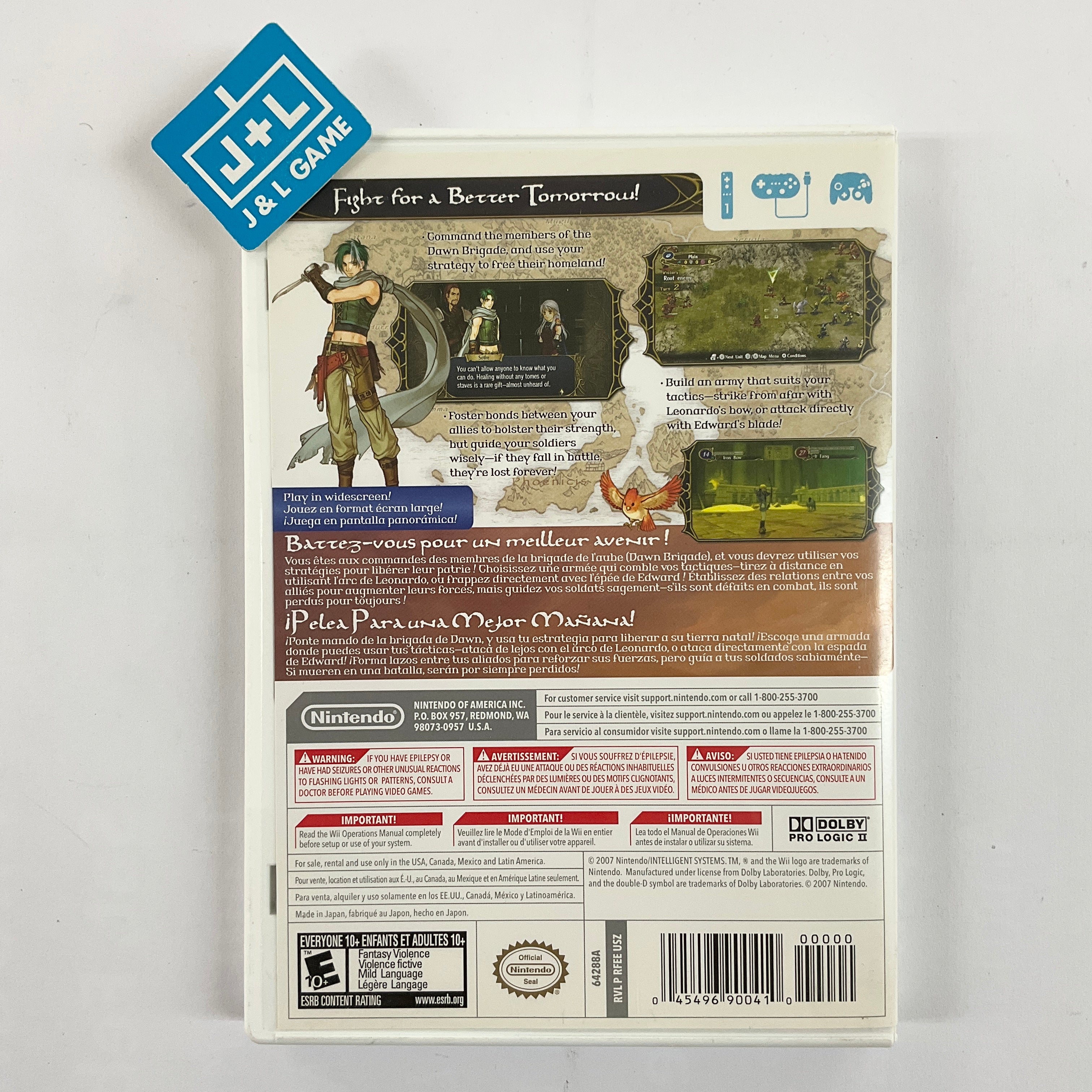 Fire Emblem: Radiant Dawn - Nintendo Wii [Pre-Owned] Video Games Nintendo   