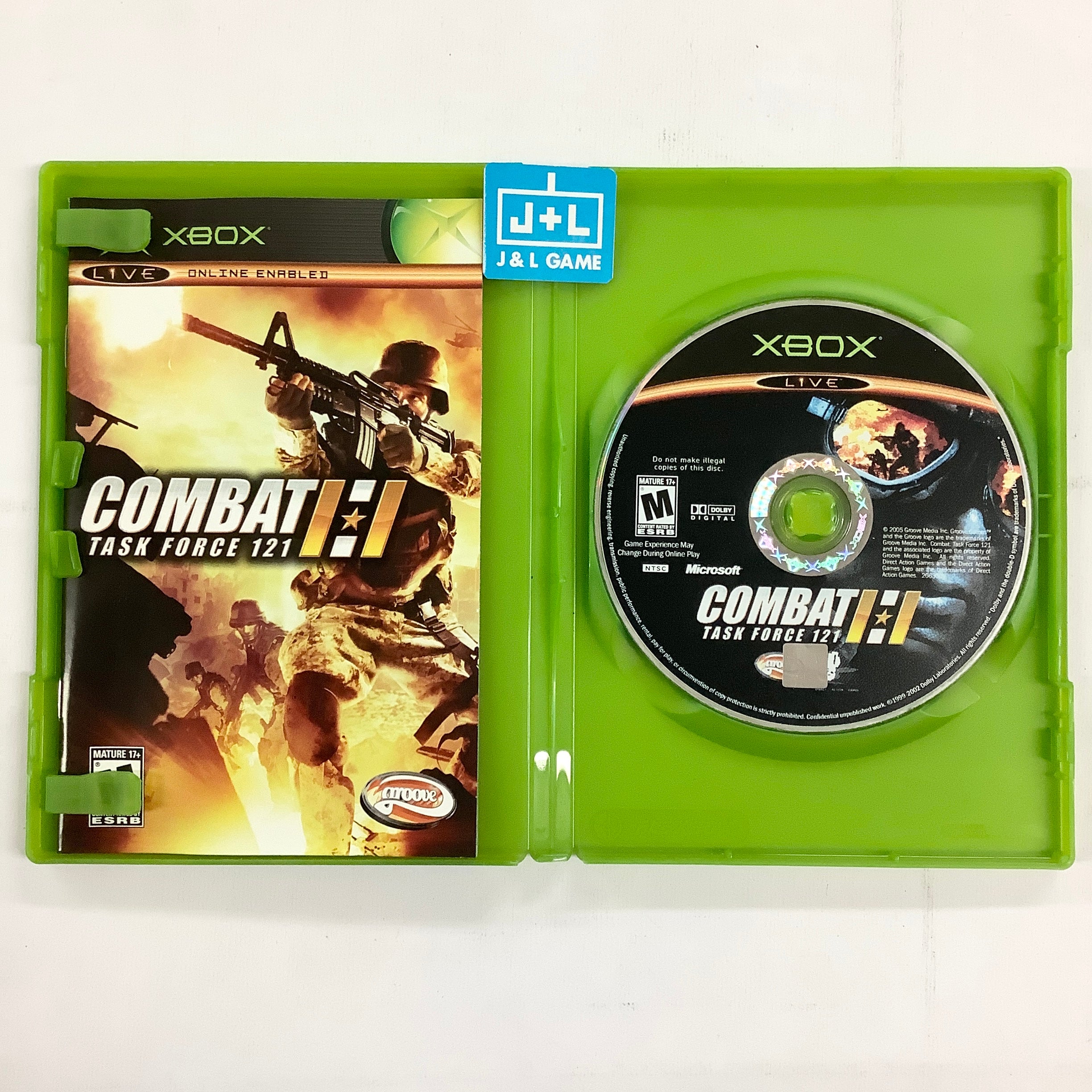 Combat: Task Force 121 - (XB) Xbox [Pre-Owned] Video Games Groove Games   