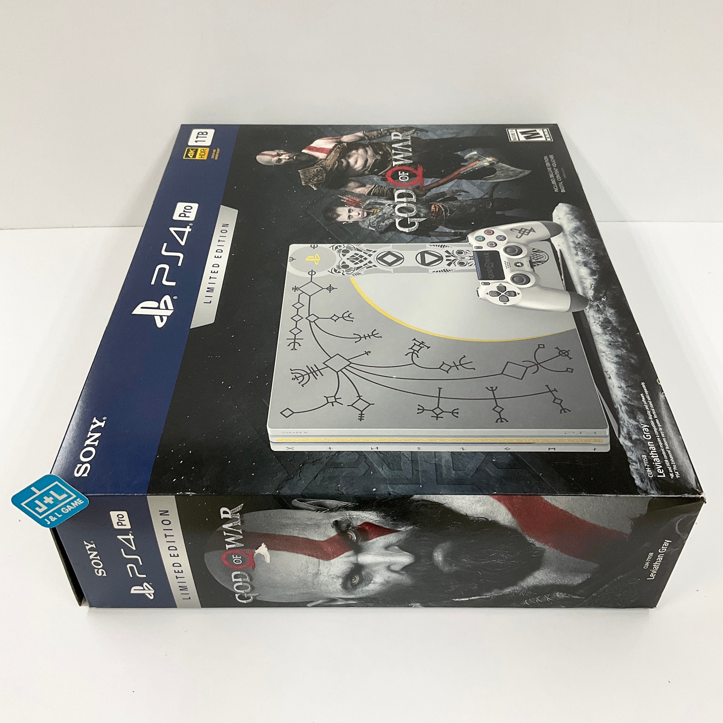 Sony PlayStation 4 Pro 1TB Limited Edition Console - God of War Bundle (US) - (PS4) Playstation 4 Consoles Sony   
