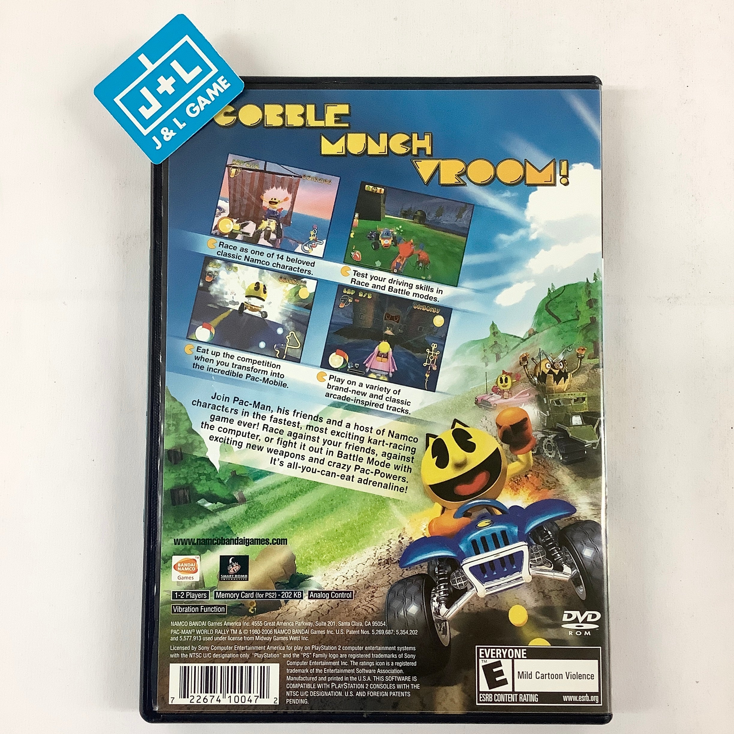 Pac-Man World Rally - (PS2) PlayStation 2 [Pre-Owned] Video Games Namco Bandai Games   