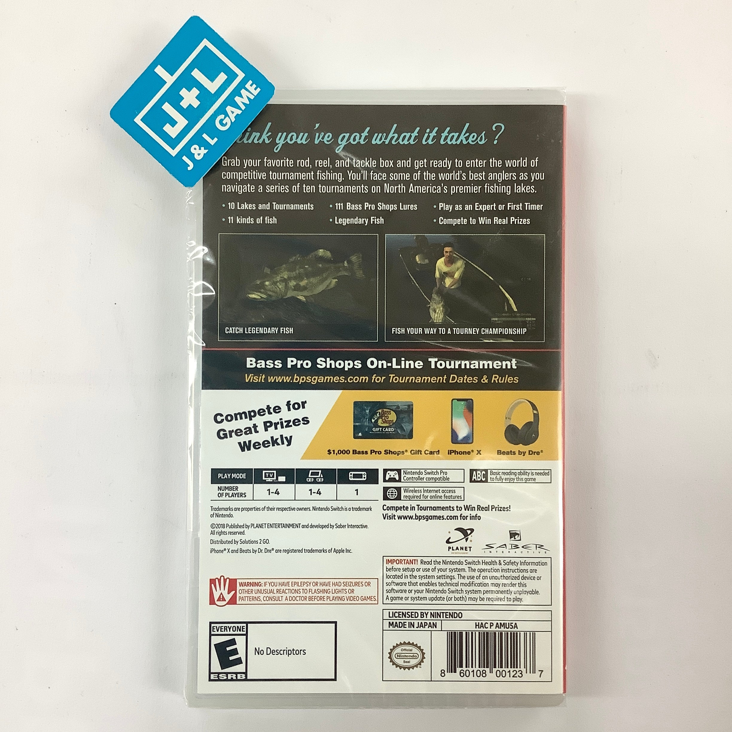 Bass Pro Shops: The Strike Championship Edition (Game Only) - (NSW) Nintendo Switch Video Games Planet Entertainment   