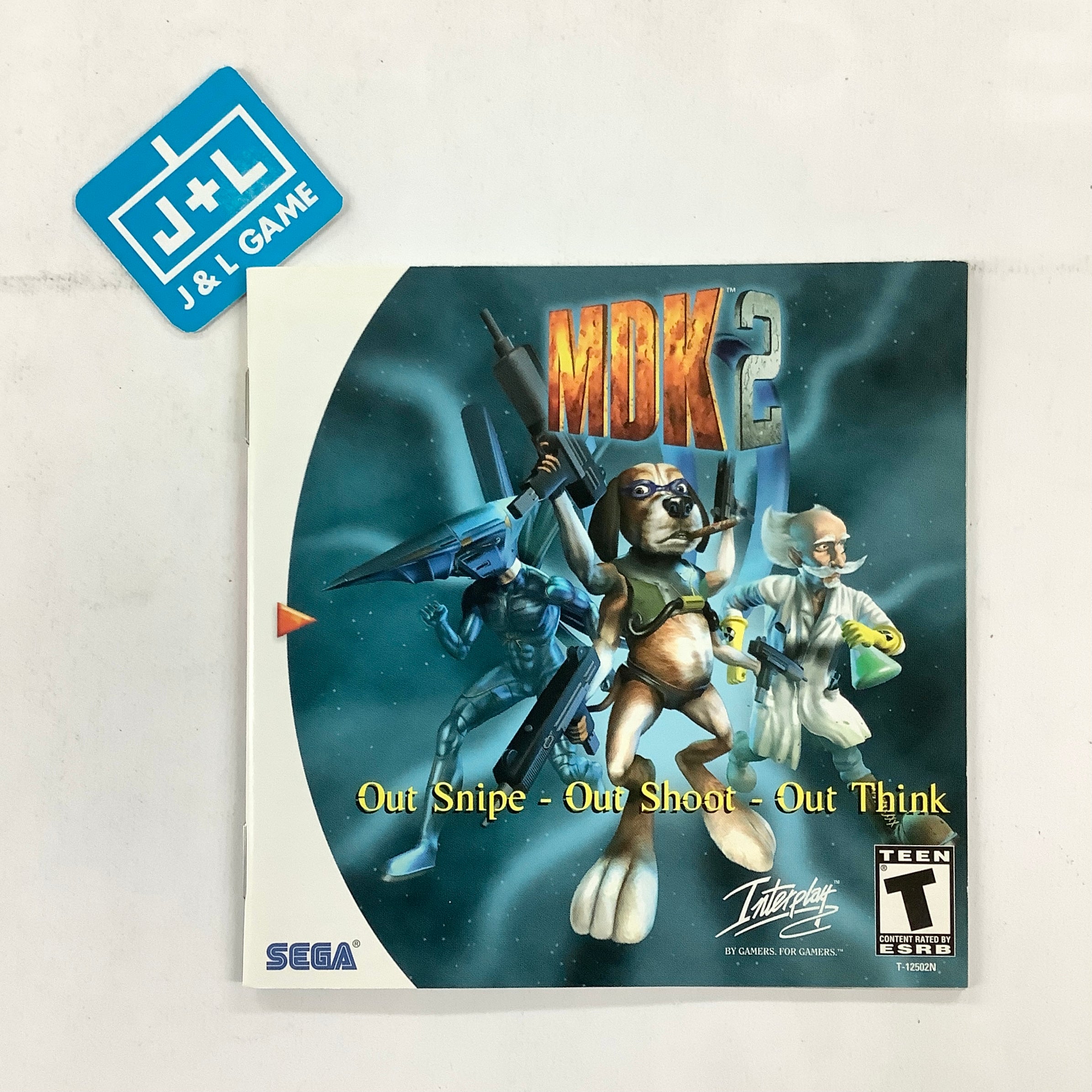 MDK2 - (DC) SEGA Dreamcast  [Pre-Owned] Video Games Interplay   