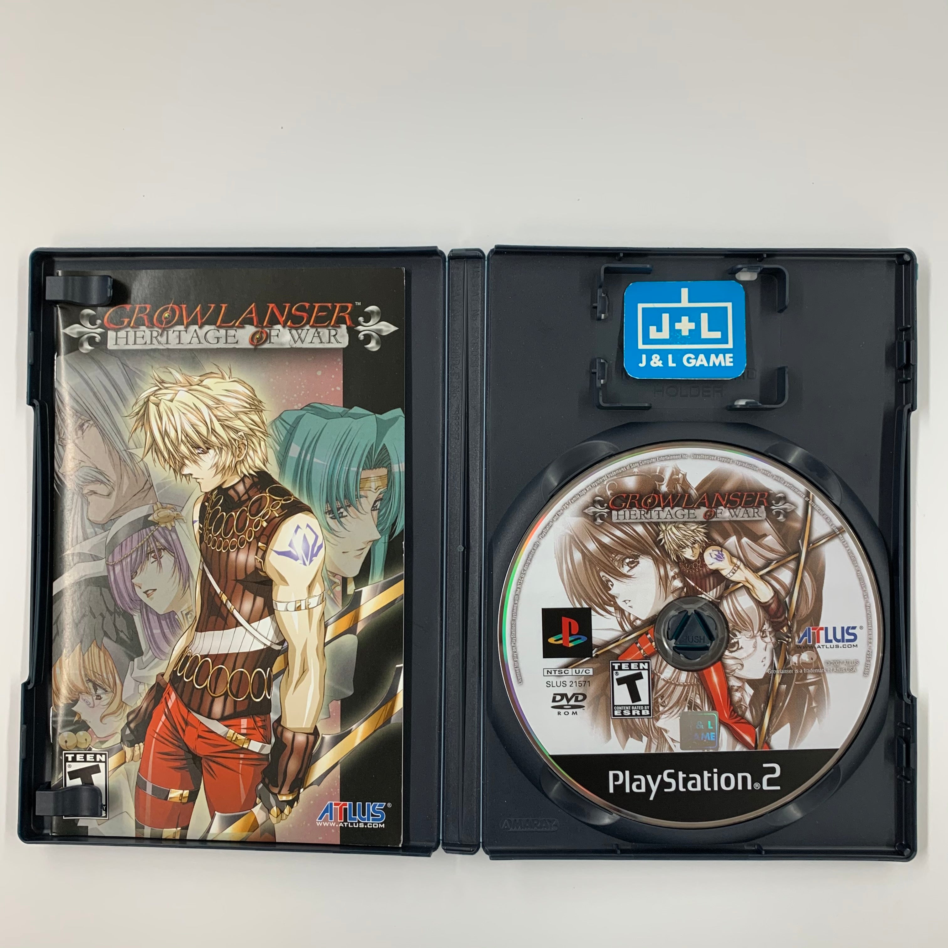 Growlanser: Heritage of War Limited Edition - (PS2) PlayStation 2 [Pre-Owned] Video Games Atlus   