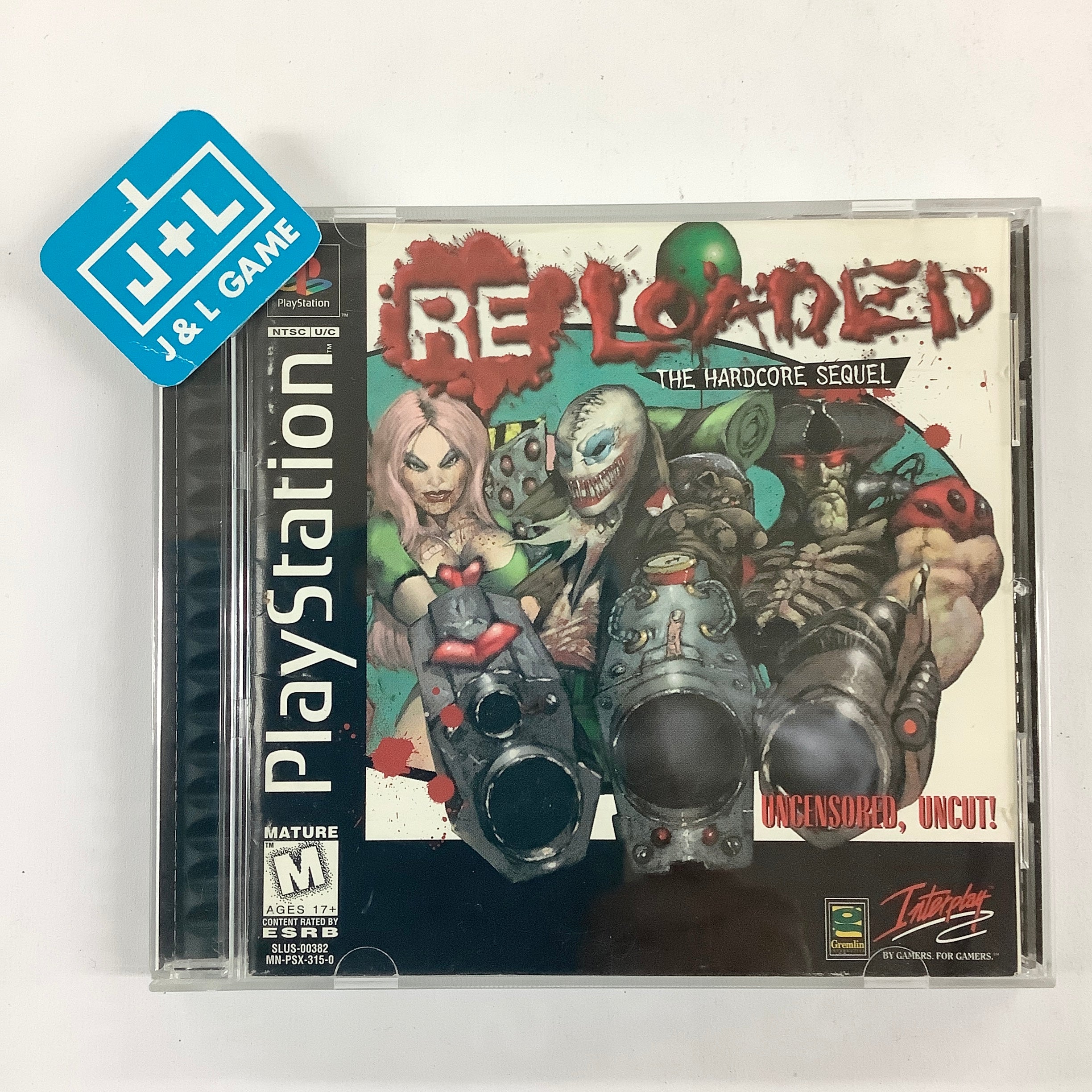 Reloaded - (PS1) PlayStation 1 [Pre-Owned] Video Games Interplay   