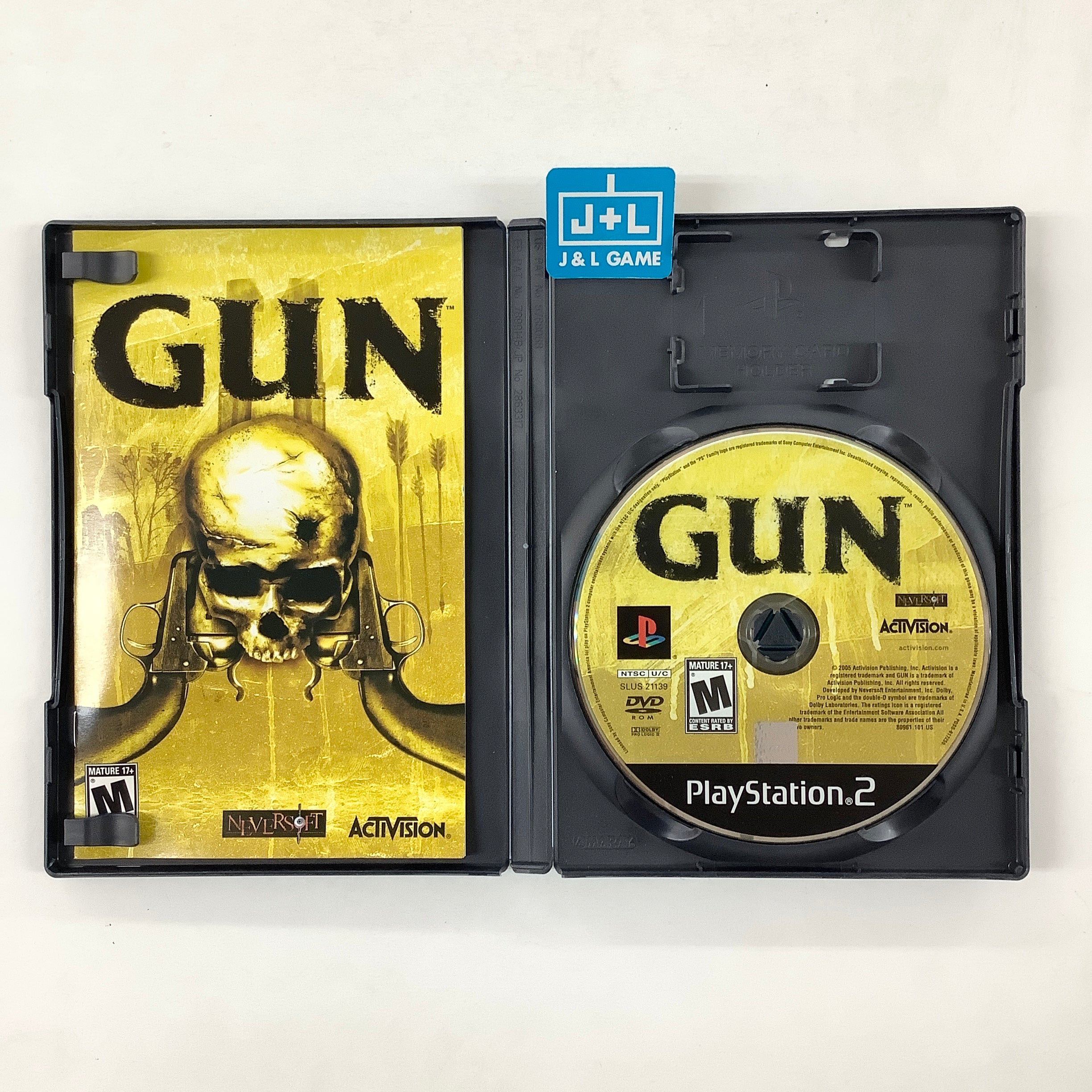 Gun - (PS2) PlayStation 2 [Pre-Owned] Video Games Activision   