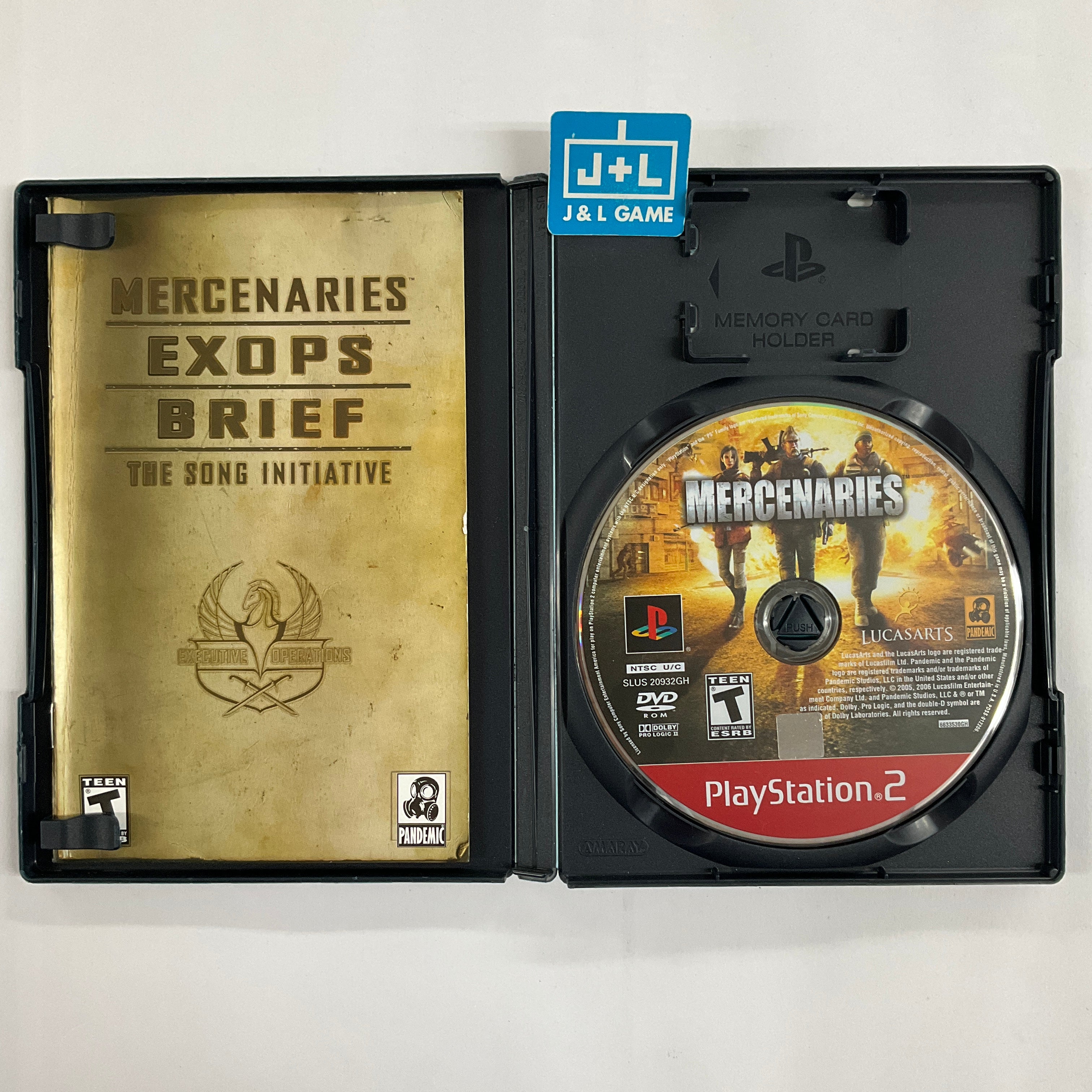 Mercenaries: Playground of Destruction (Greatest Hits) - (PS2) PlayStation 2 [Pre-Owned] Video Games LucasArts   