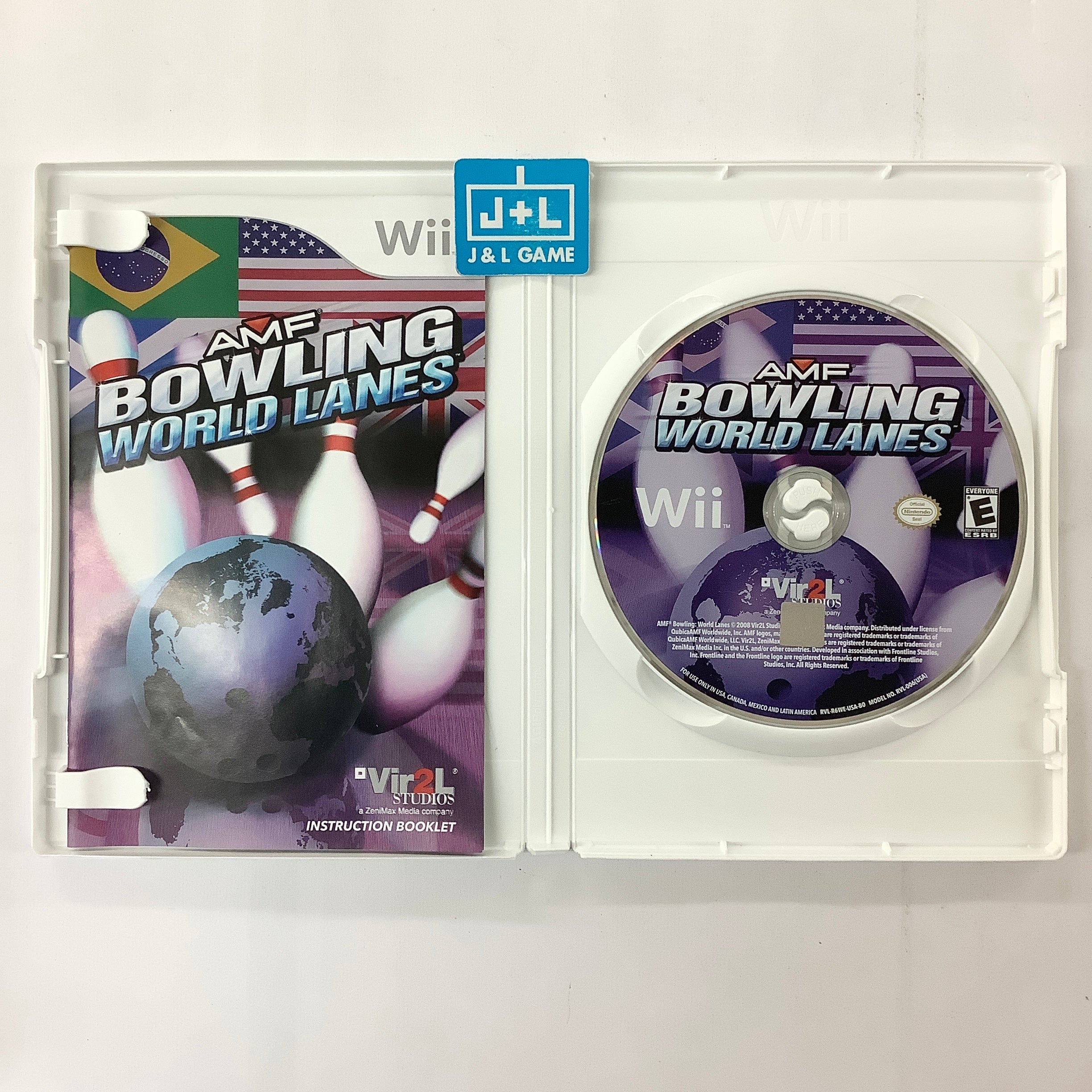 AMF Bowling World Lanes - Nintendo Wii [Pre-Owned] Video Games Vir2L Studios   