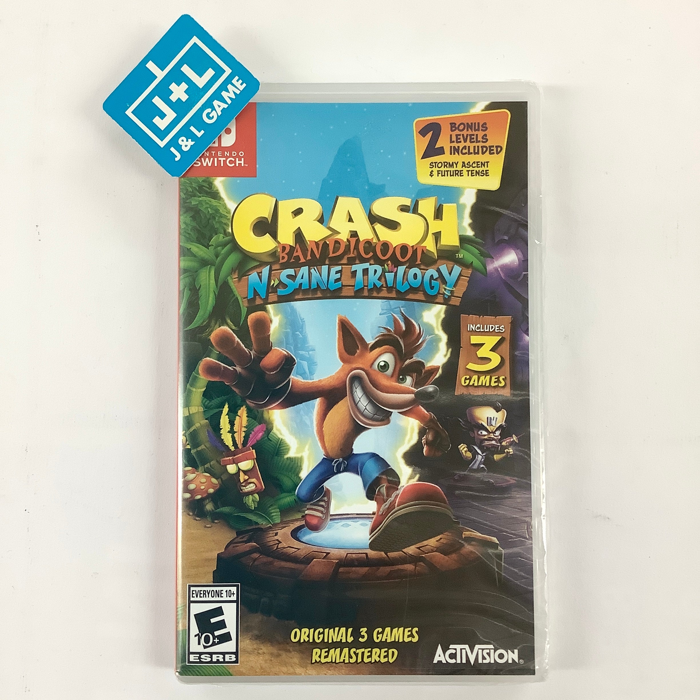 Crash Bandicoot N. Sane Trilogy - (NSW) Nintendo Switch Video Games Activision   