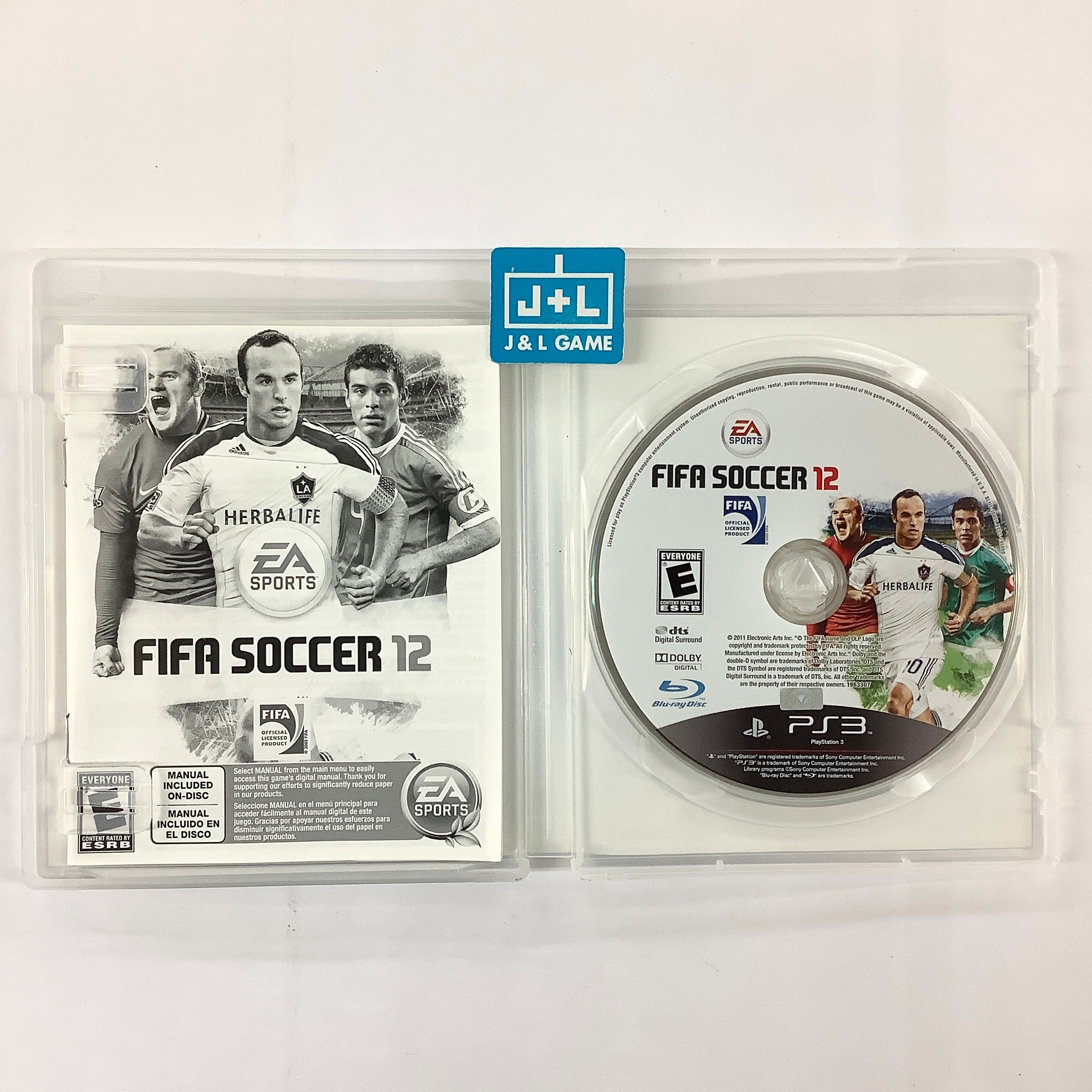 FIFA Soccer 12 - (PS3) PlayStation 3 [Pre-Owned] Video Games Electronic Arts   