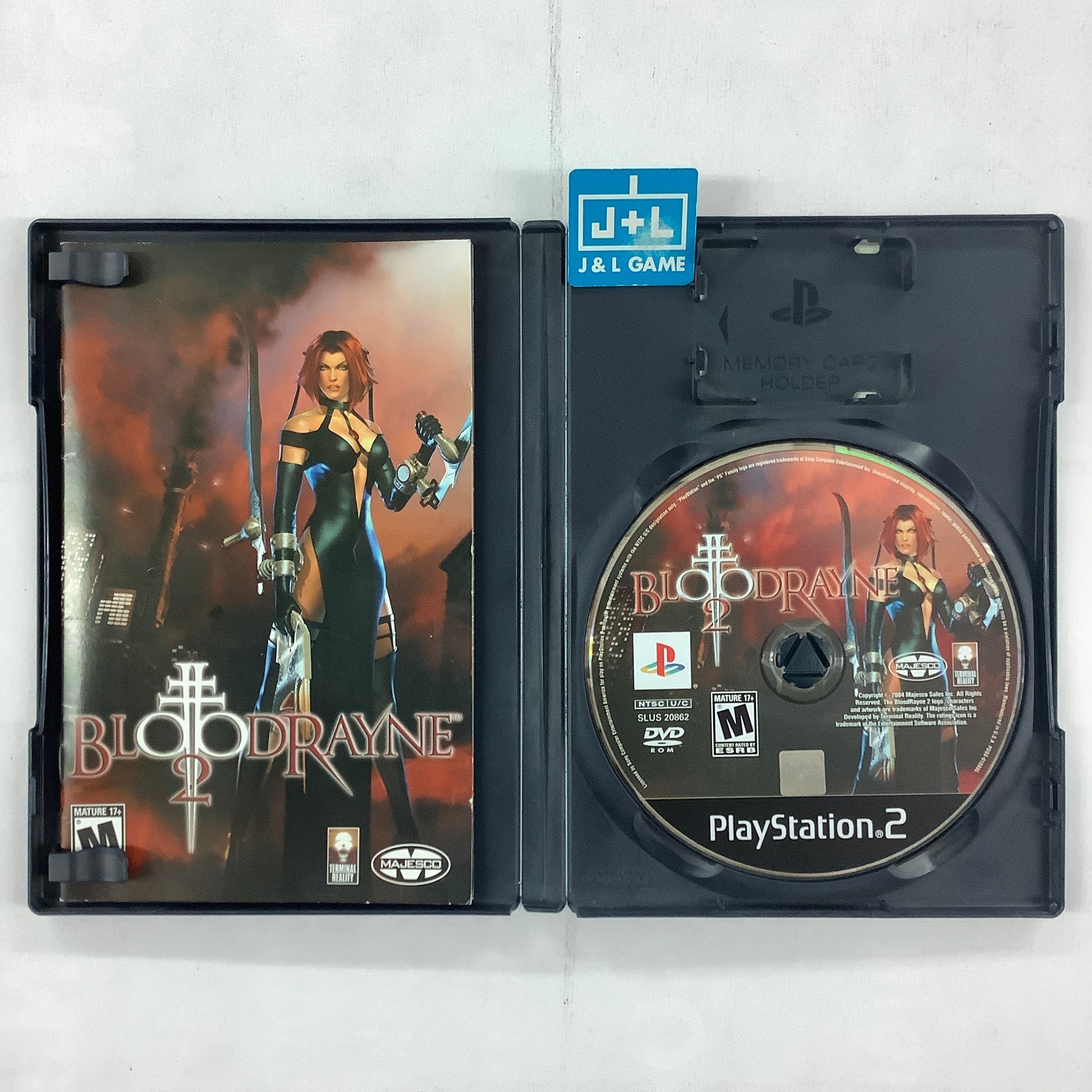 BloodRayne 2 - (PS2) PlayStation 2 [Pre-Owned] Video Games Majesco   