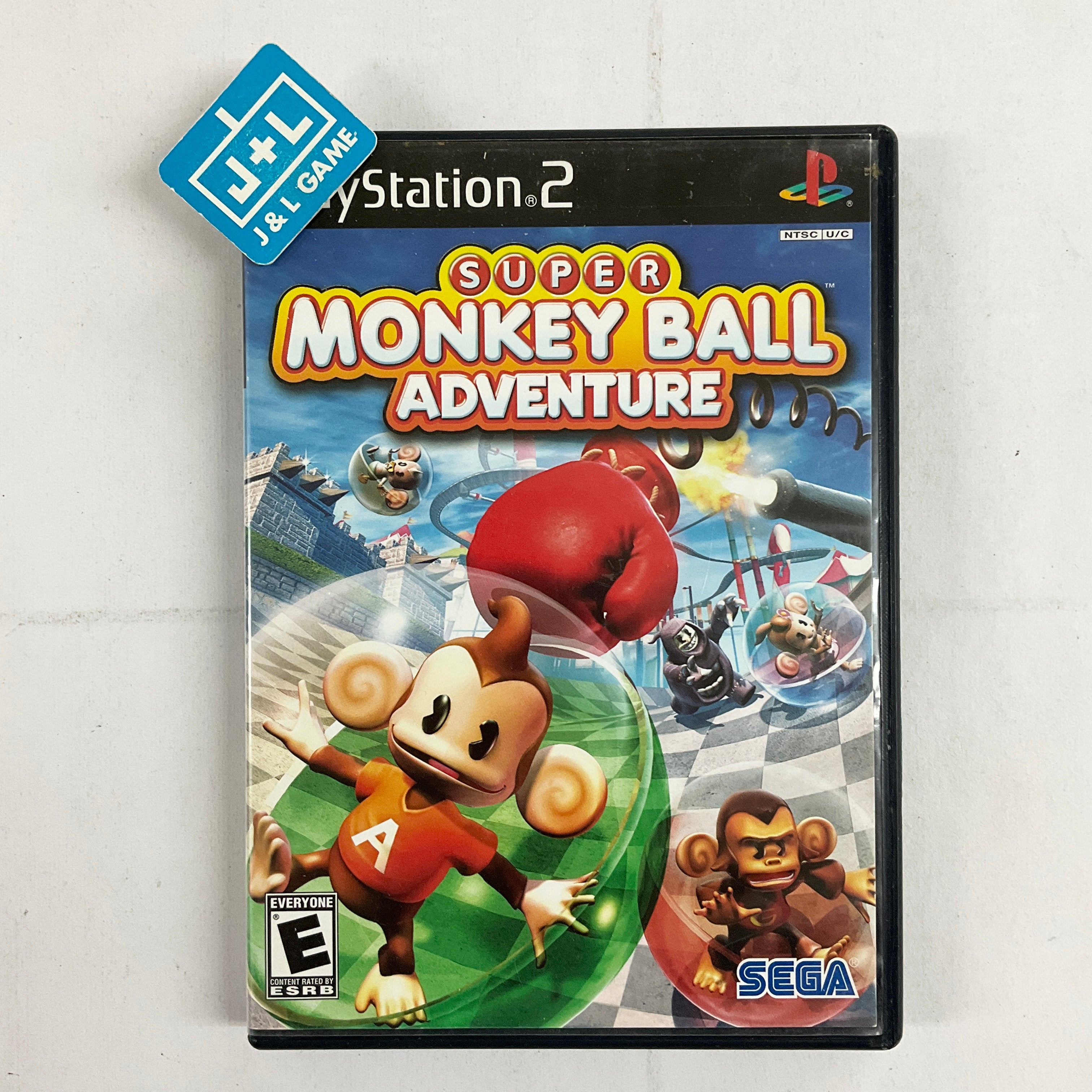 Super Monkey Ball Adventure - (PS2) PlayStation 2 [Pre-Owned] Video Games SEGA   