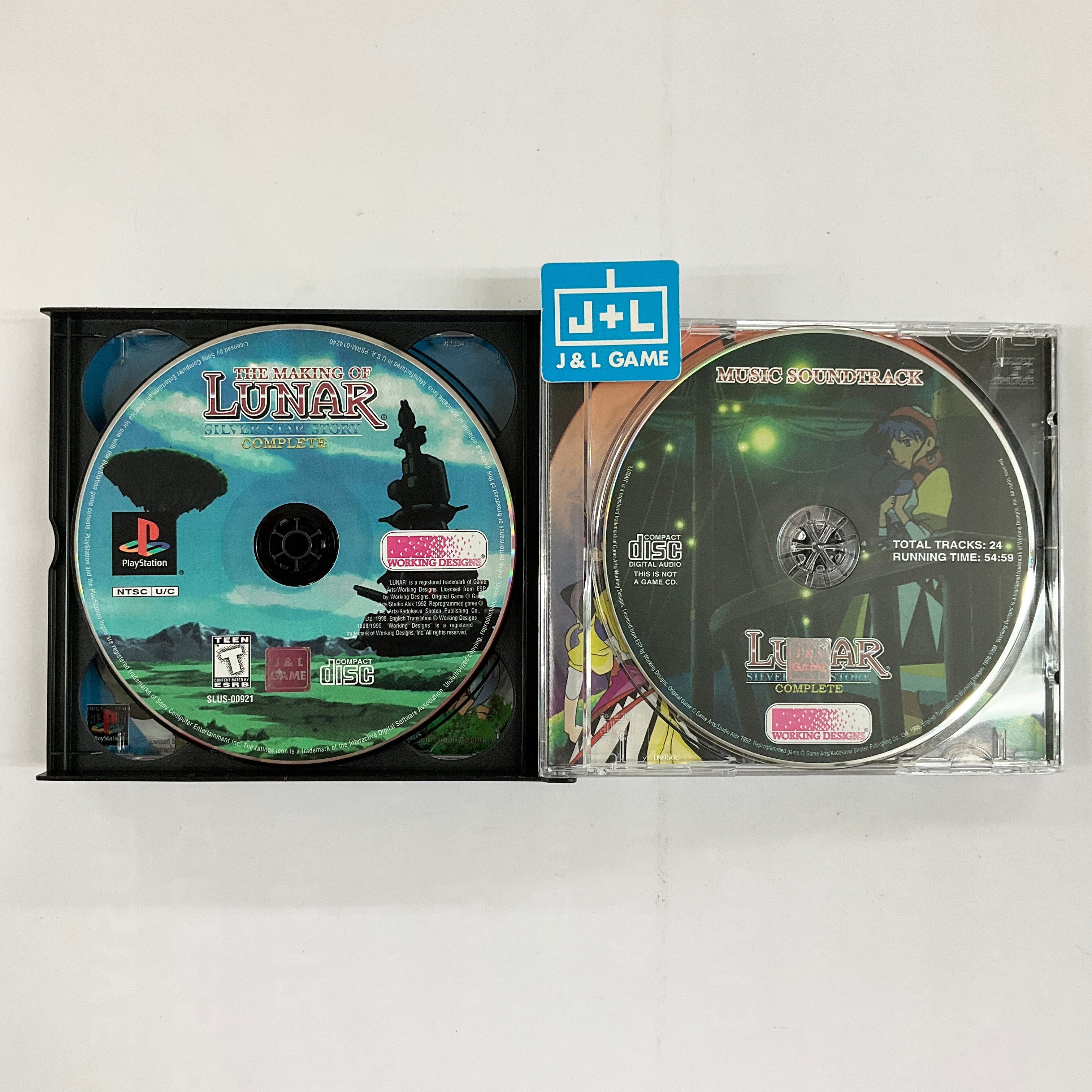 Lunar: Silver Star Story Complete - (PS1) PlayStation 1 [Pre-Owned] Video Games Working Designs   