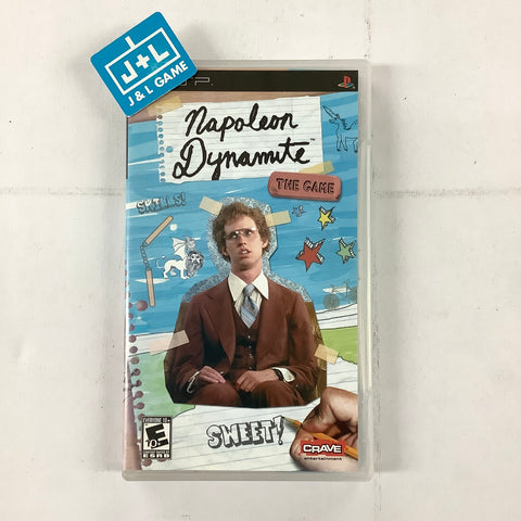 Napoleon Dynamite: The Game - Sony PSP [Pre-Owned] Video Games Crave   