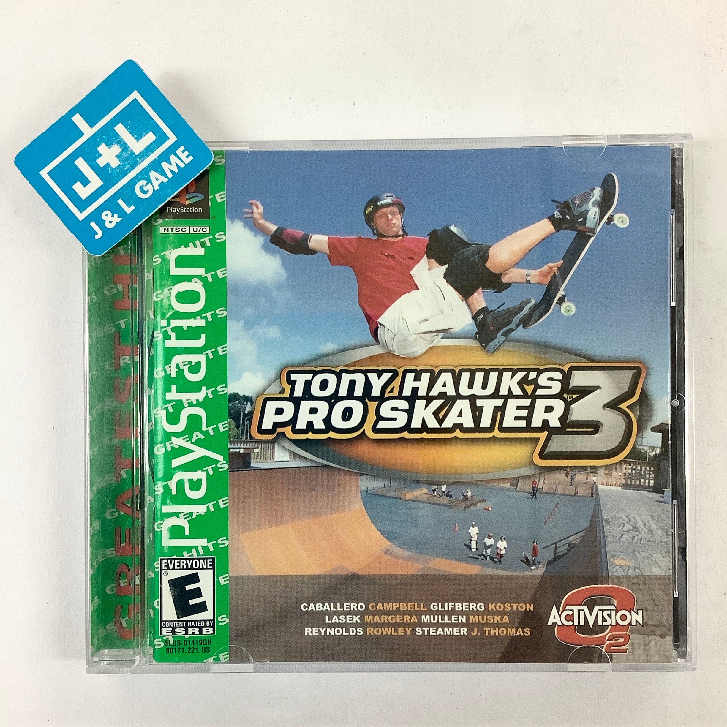 Tony Hawk's Pro Skater 3 (Greatest Hits) - (PS1) PlayStation 1 [Pre-Owned] Video Games Activision   