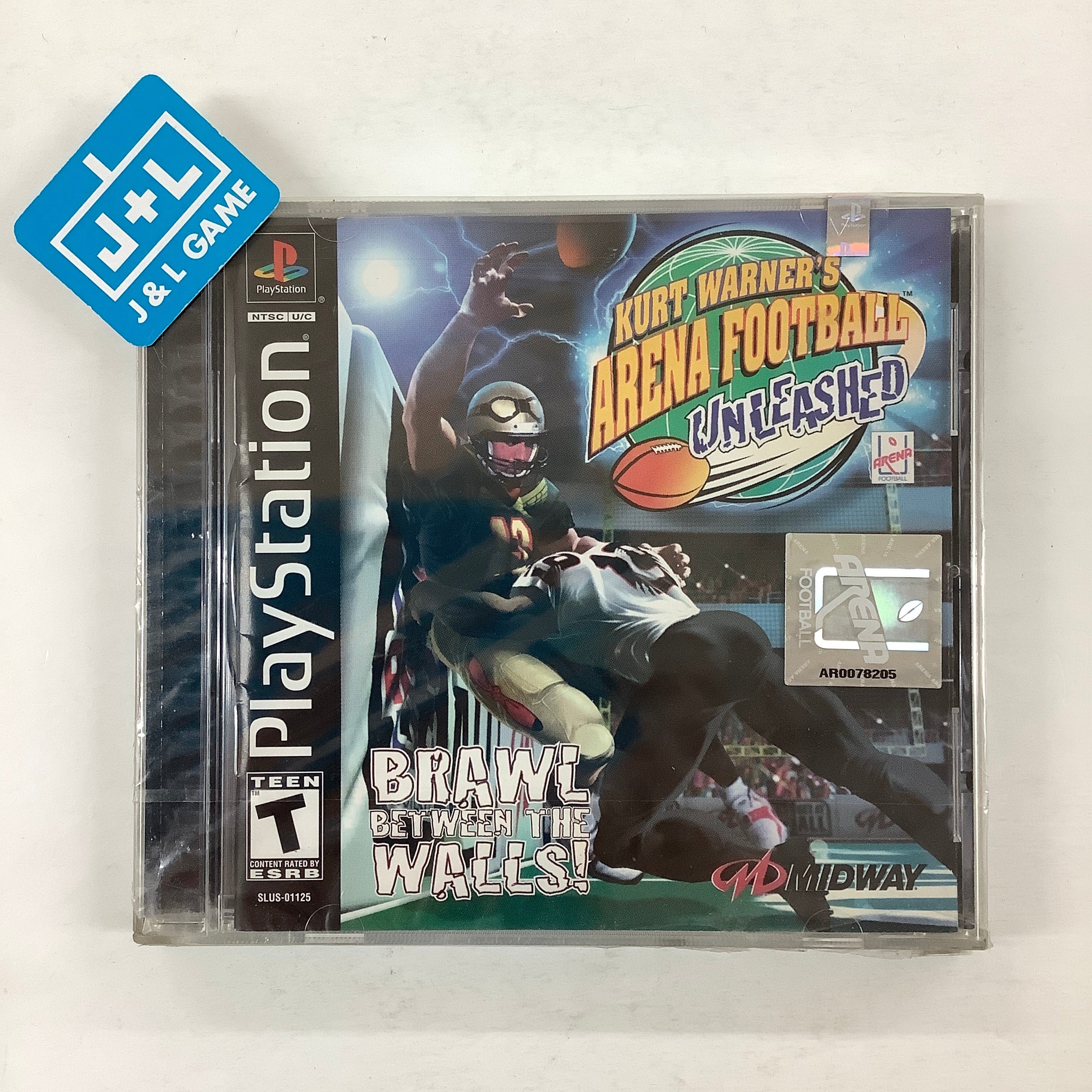 Kurt Warner's Arena Football Unleashed - (PS1) PlayStation 1 | J&L
