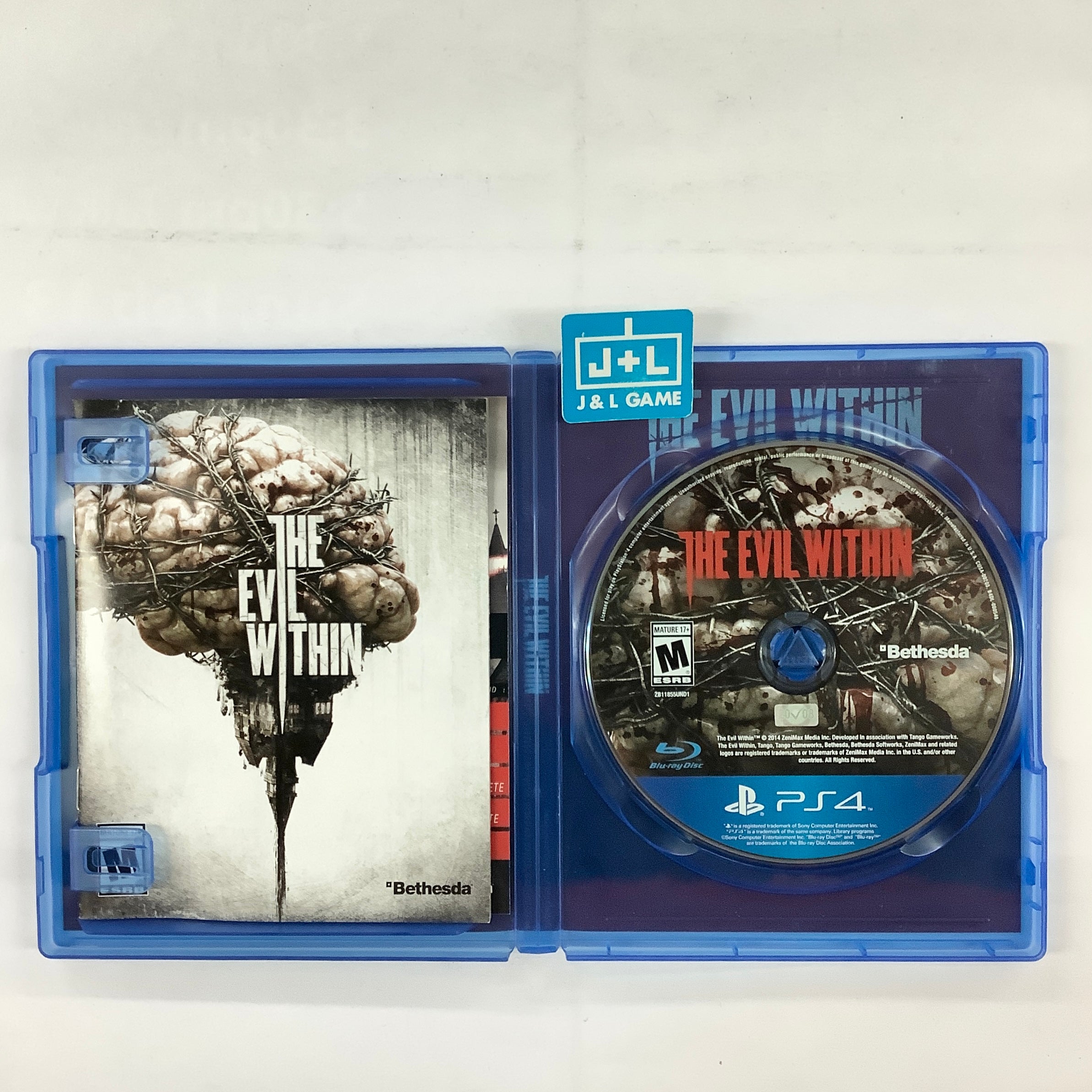 【中古】「非常に良い」The Evil Within (輸入版:北米) - PS4 The Evil Within - (PS4) PlayStation 4 [Pre-Owned] | J&L Game